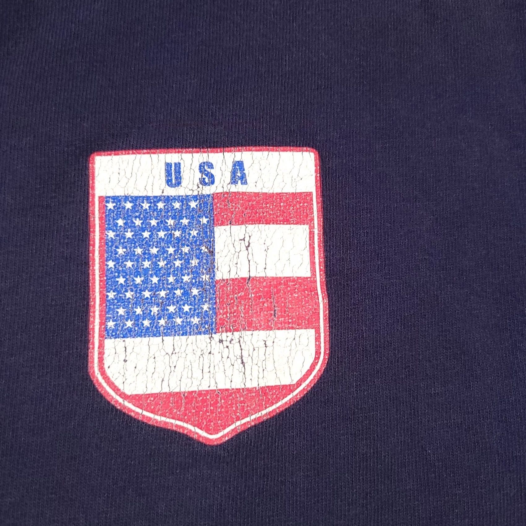 Vintage VINTAGE Team USA Soccer 2006 FIFA World Cup Germany Double Sided Flag Futbol Shirt XL Men Blue Nike? Size US XL / EU 56 / 4 - 4 Thumbnail