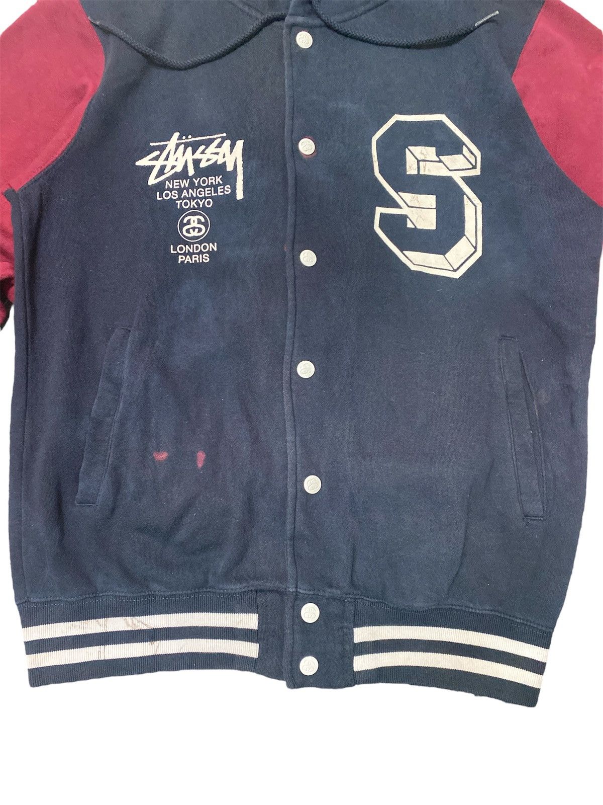 Stussy 💥RARE💥VINTAGE STUSSY VARSITY JACKET 🔥 Size US M / EU 48-50 / 2 - 6 Thumbnail