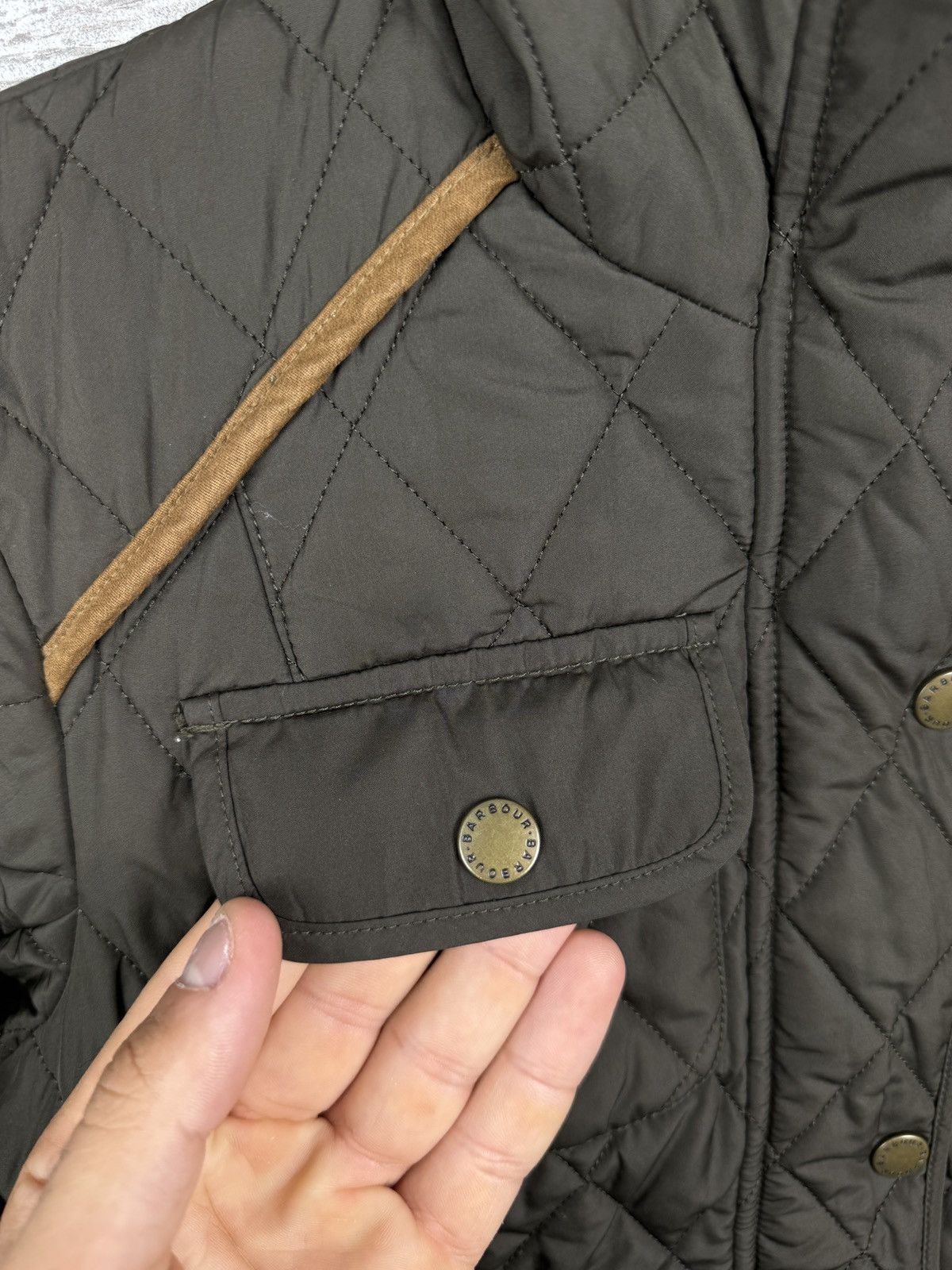 Barbour Women’s Barbour Draycott Jacket quilted brown size UK 8 Size S / US 4 / IT 40 - 8 Thumbnail