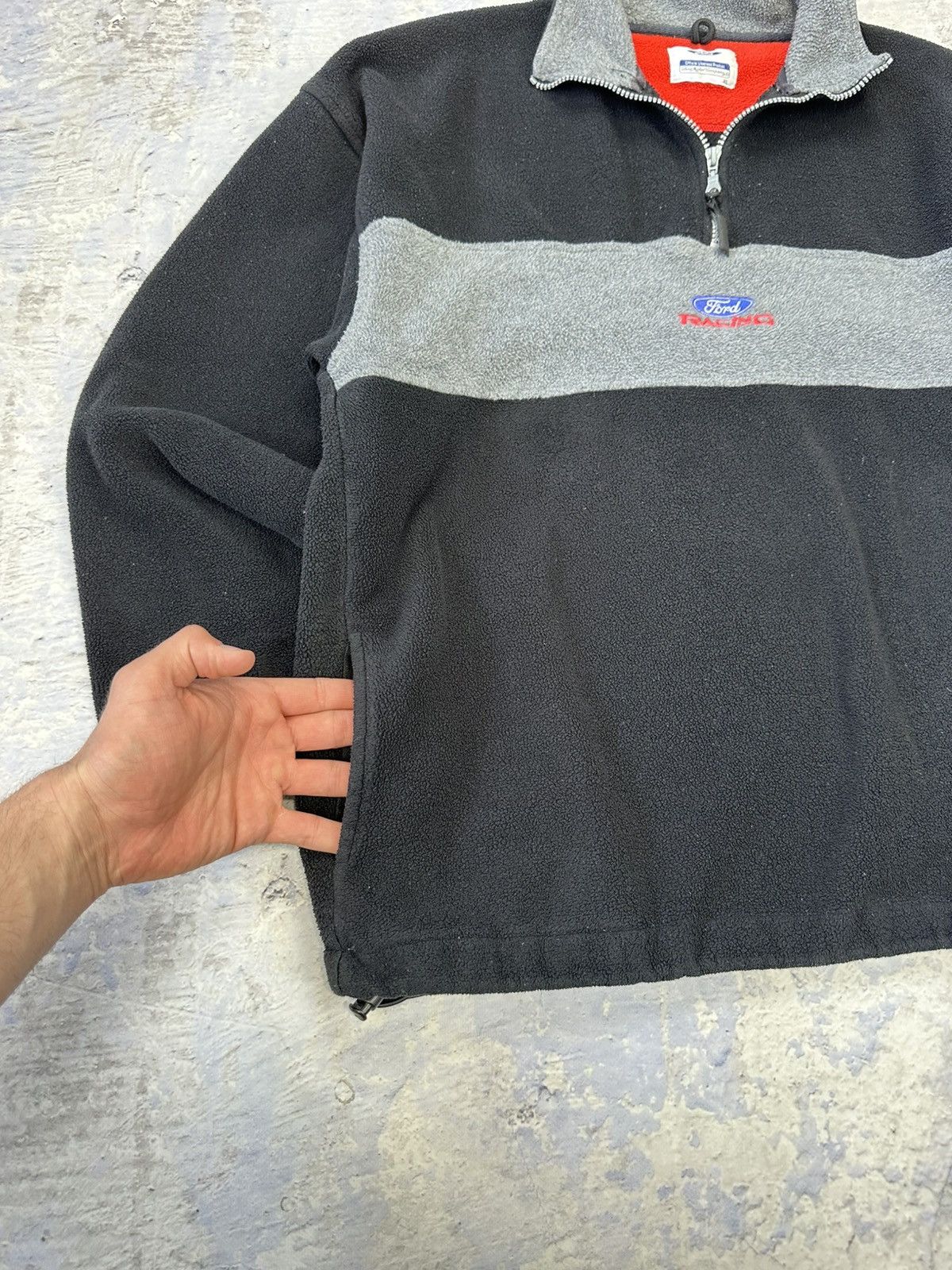Ford × Vintage Ford Racing vintage fleece mens rare black Size US L / EU 52-54 / 3 - 6 Thumbnail