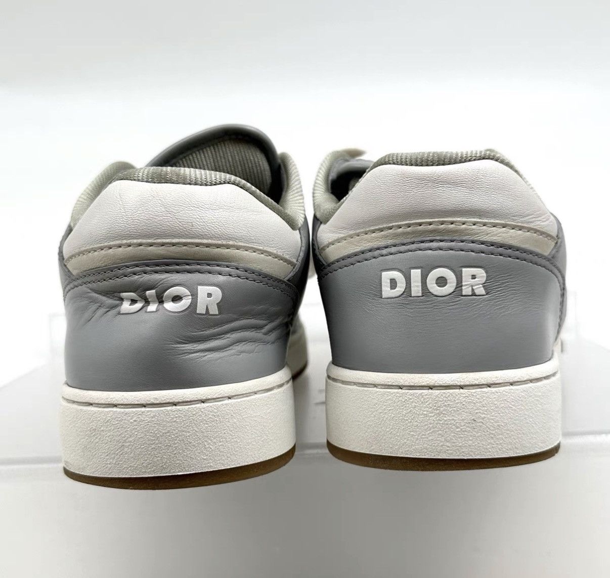 Dior Dior B27 Grey Oblique Sneakers K12 Size US 6 / IT 36 - 4 Thumbnail