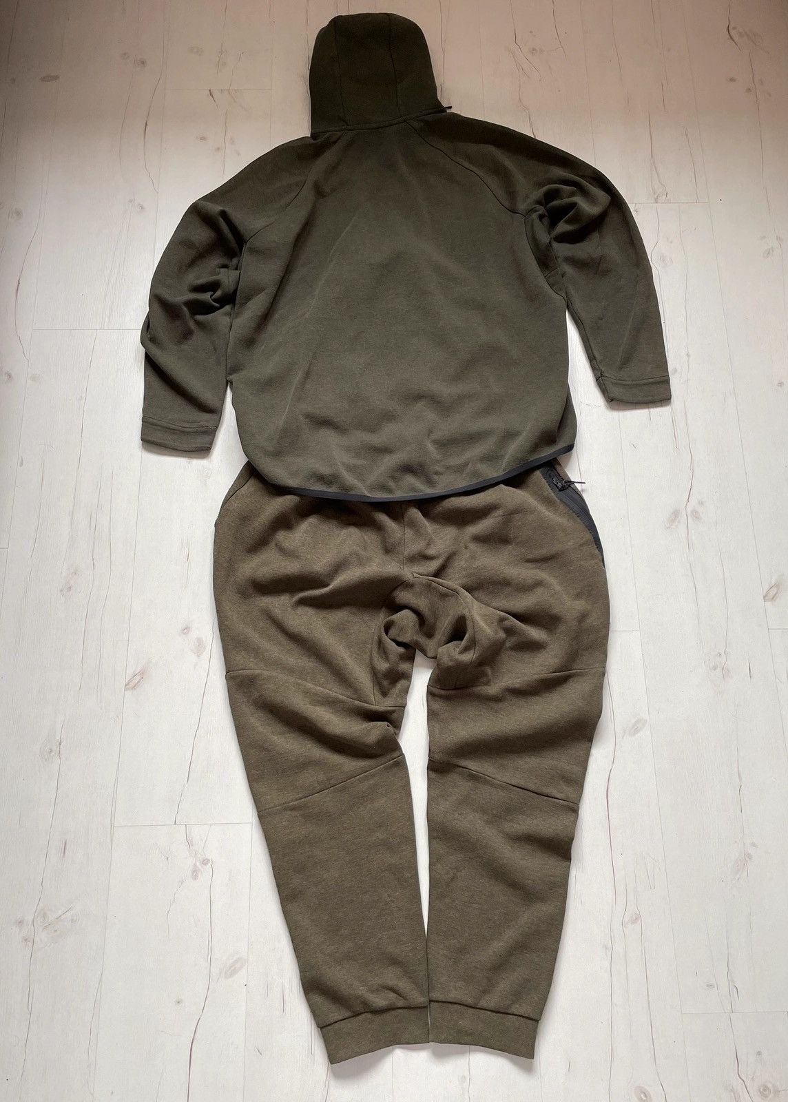 Nike Nike Tech Fleece Track Suit Lot Zip Hoodie + Joggers Pants Size 46R - 2 Thumbnail