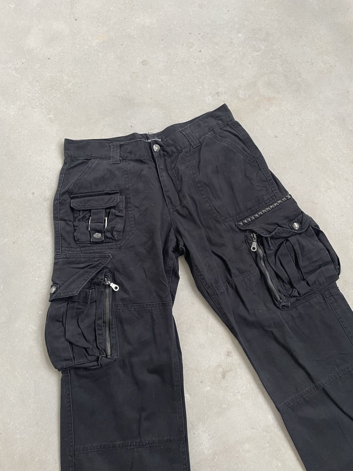 In The Attic × Japanese Brand IN THE ATTIC HOME SPIKE PUNK CARGO PANT Size US 31 - 2 Thumbnail
