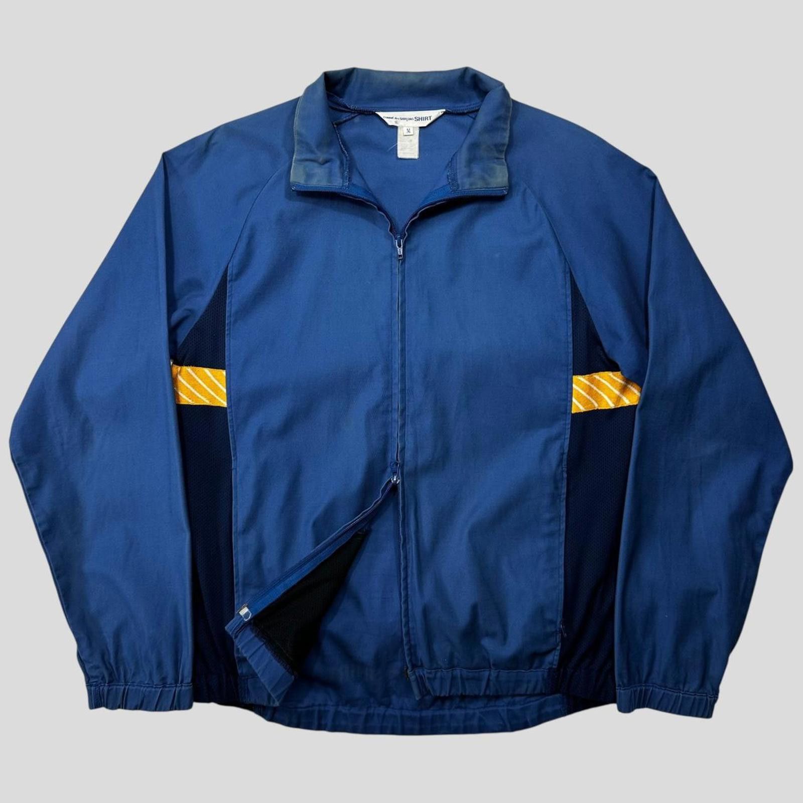 Comme des Garcons CDG SHIRT 00’s Mesh Panelled Tech Spellout Logo Jacket M Size US M / EU 48-50 / 2 - 6 Thumbnail