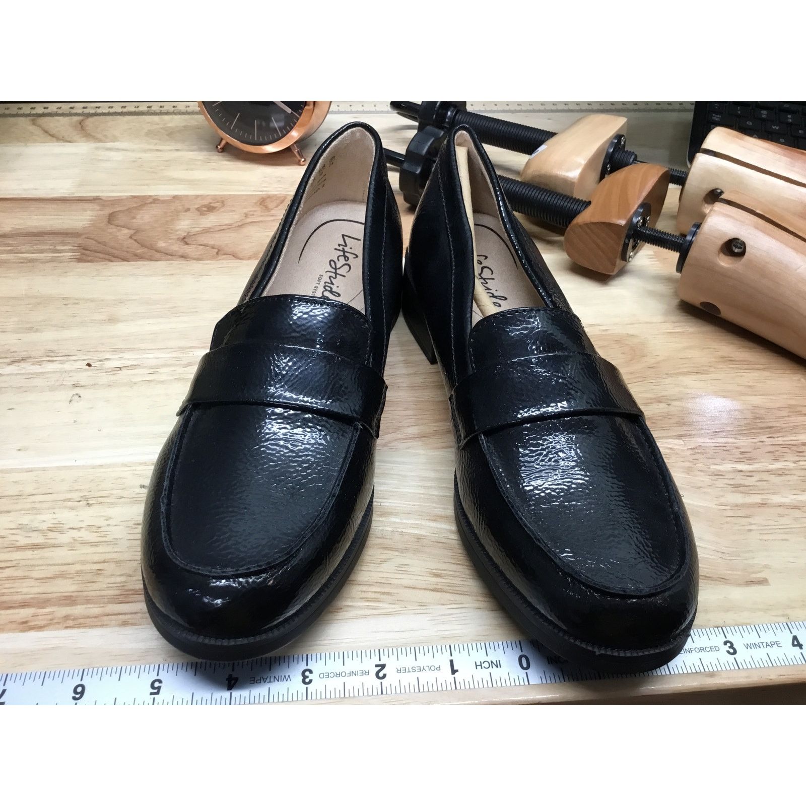 Other LifeStride Sonoma 2 Black Patent Leather Women's 7.5 Loafers Size US 7.5 / IT 37.5 - 1 Thumbnail