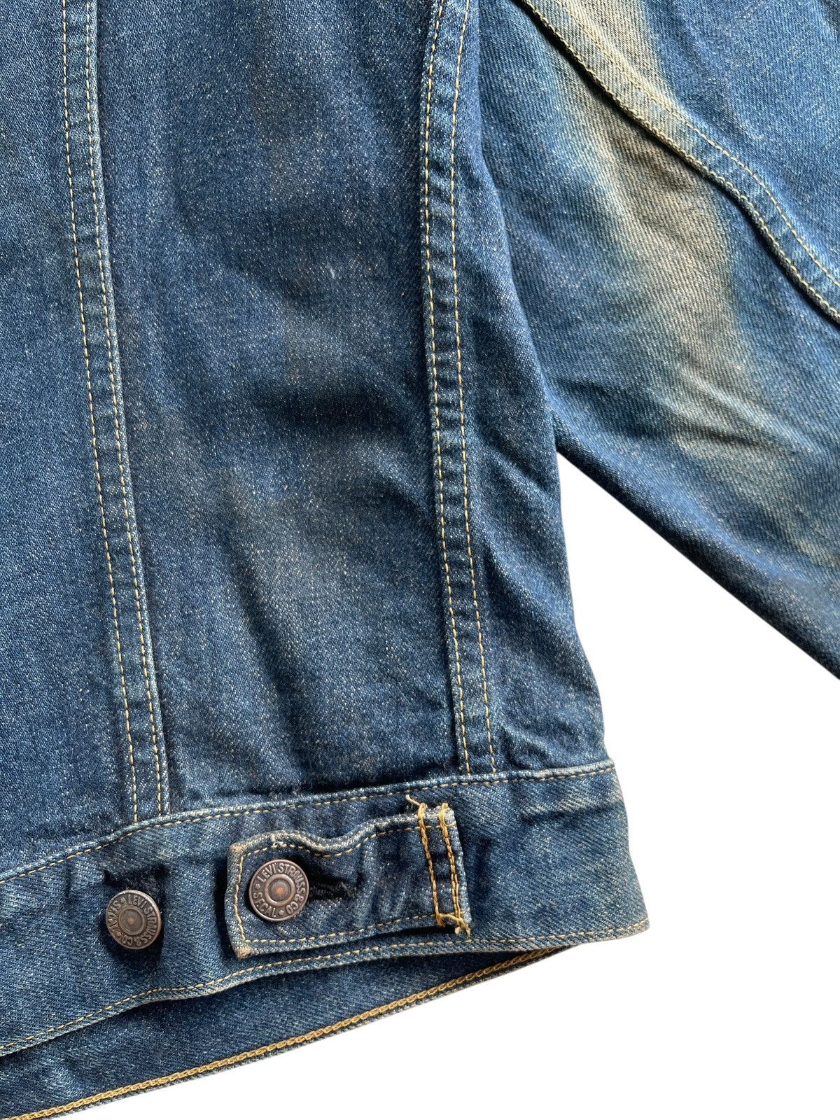 Levi's Vintage Clothing Vintage Levis Big E Lot 71557 Denim Trucker Jacket Size US S / EU 44-46 / 1 - 10 Thumbnail