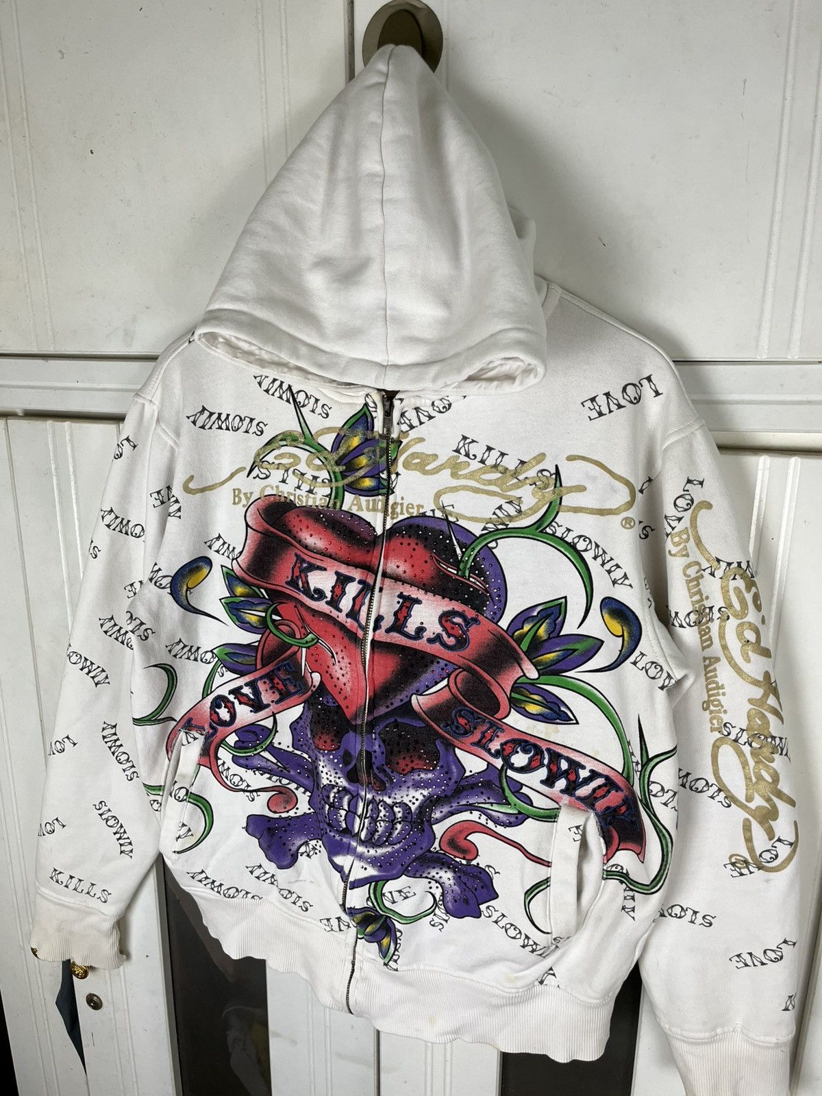 Christian Audigier Vintage EdHardy By Christian Audigier Full Print Size US M / EU 48-50 / 2 - 7 Thumbnail