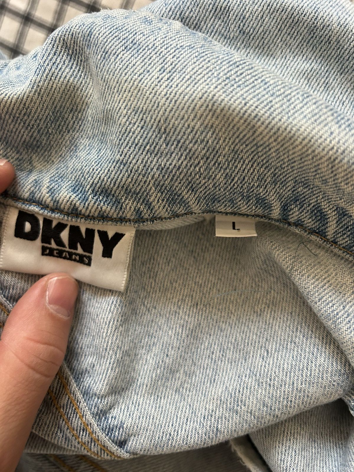 DKNY × Vintage DKNY Jean jacket Size US L / EU 52-54 / 3 - 4 Thumbnail