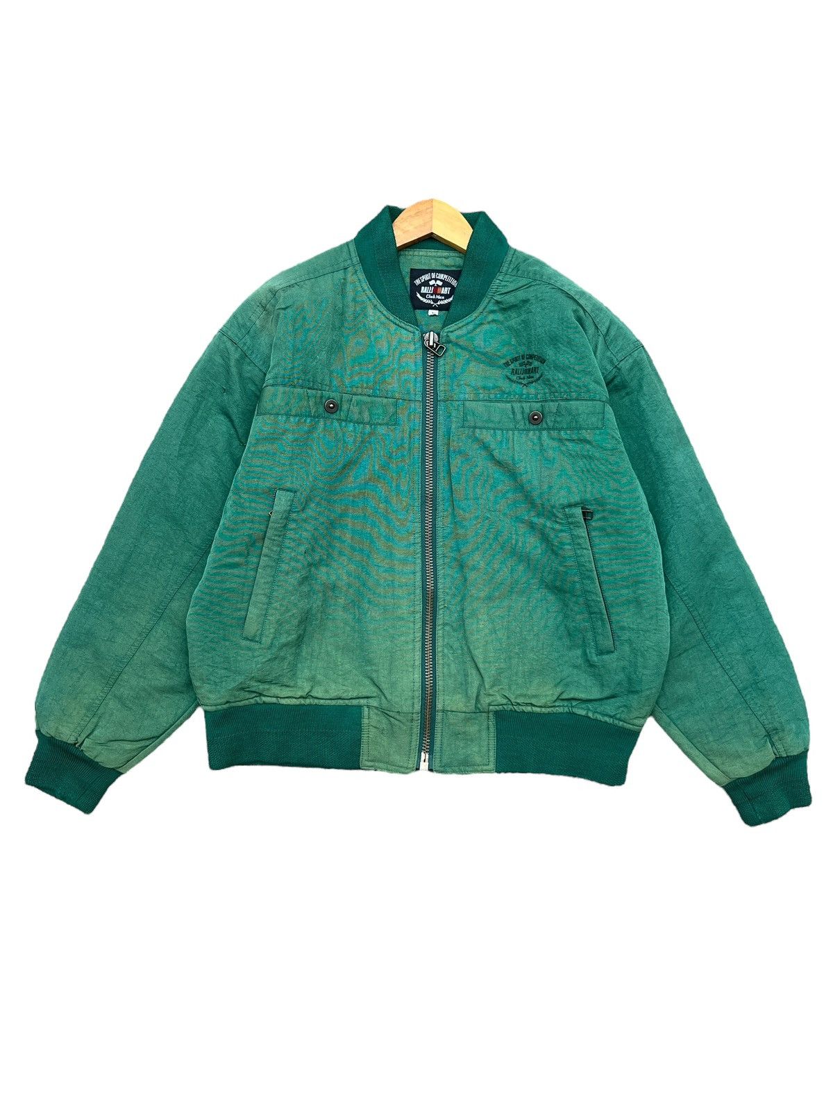 Vintage Vintage 90s Ralliart Racing Team Bomber Jacket Size US L / EU 52-54 / 3 - 5 Thumbnail