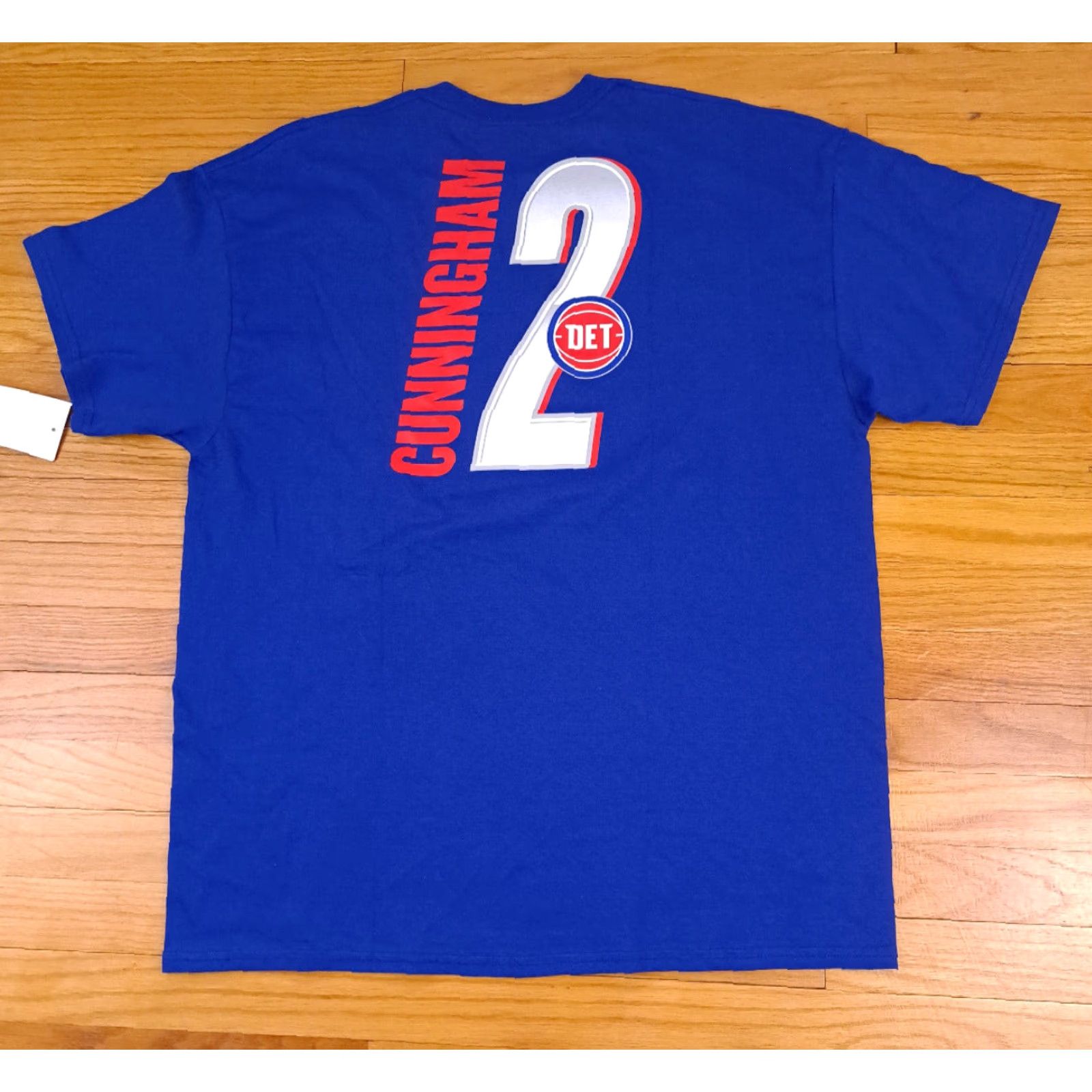 NBA Cade Cunningham Detroit Pistons NBA Printed T-Shirt XL Unisex Adults NWT Multicolor Sports Jersey Shirt Size US XL / EU 56 / 4 - 2 Thumbnail
