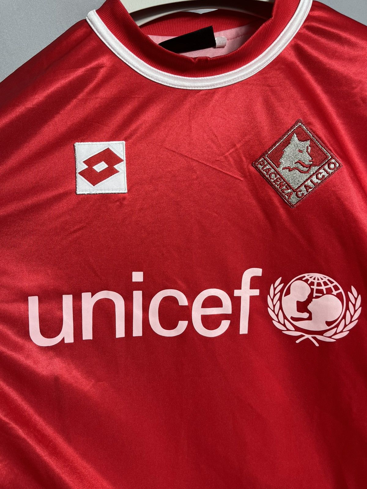 Lotto Sport Piacenza Calcio 2003 2004 Tarana #33 long sleeve jersey Size US XL / EU 56 / 4 - 4 Thumbnail