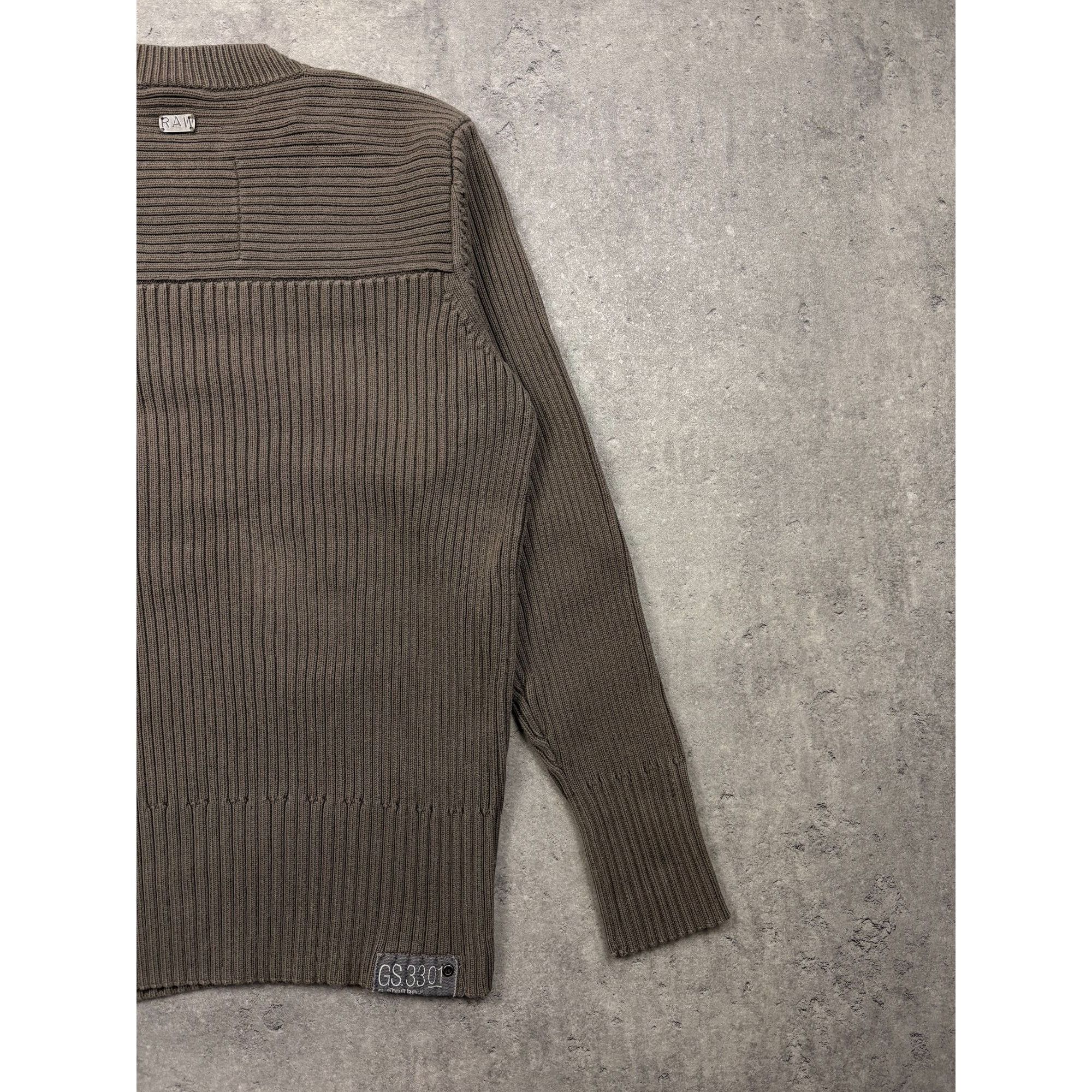 G-Star ARCHIVAL G-STAR RAW "3301" Industrial Knit – Tactical Earth Size US M / EU 48-50 / 2 - 9 Thumbnail