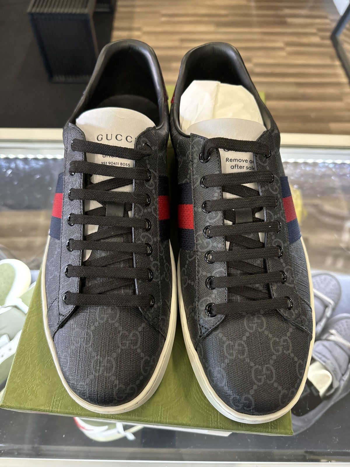 Gucci GUCCI ACE SNEAKER SIZE 11 Size US 11 / EU 44 - 6 Thumbnail