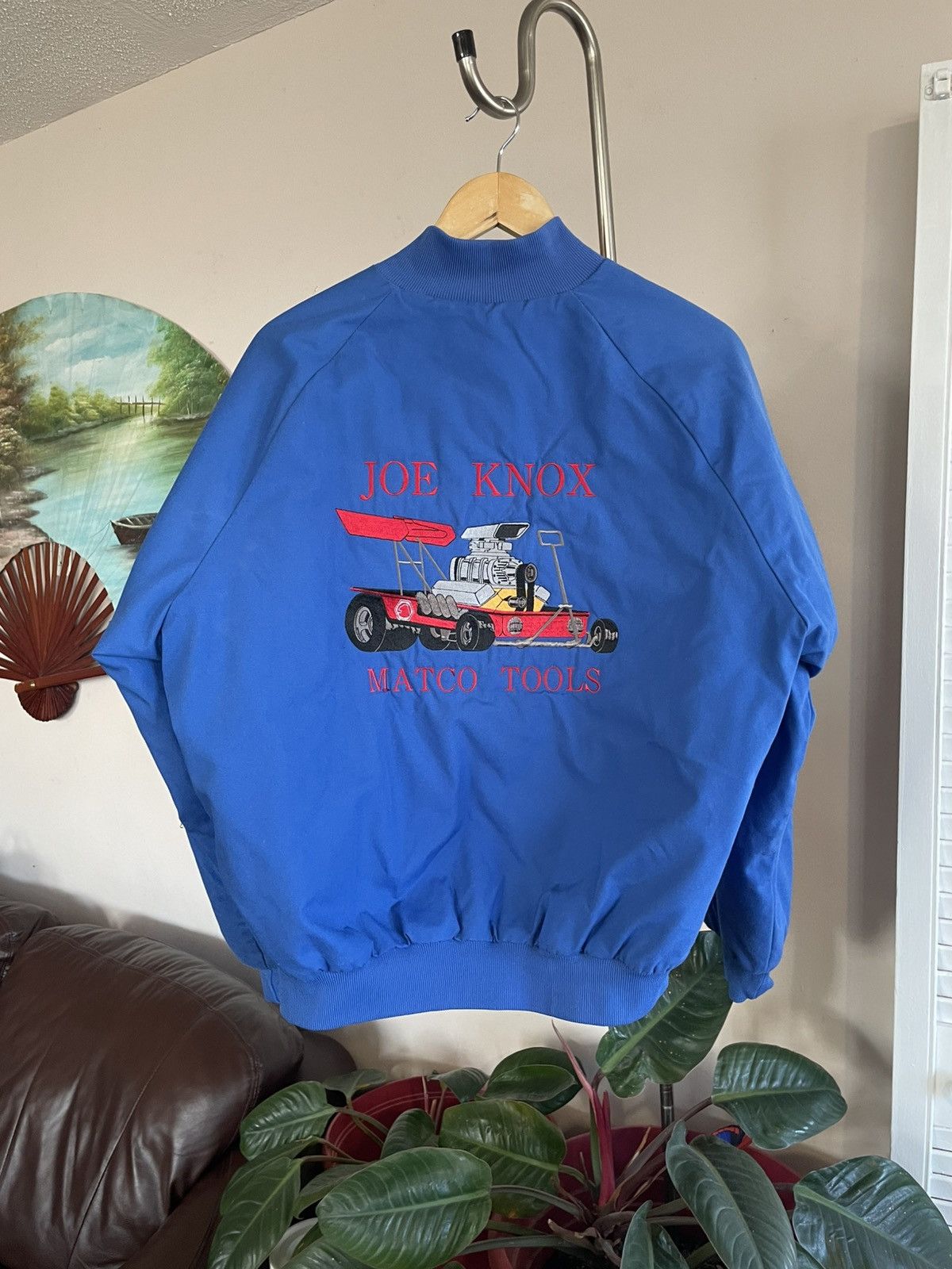 Vintage Vintage F1 Joe KnoxRacing Bomber Jacket Size US L / EU 52-54 / 3 - 1 Thumbnail