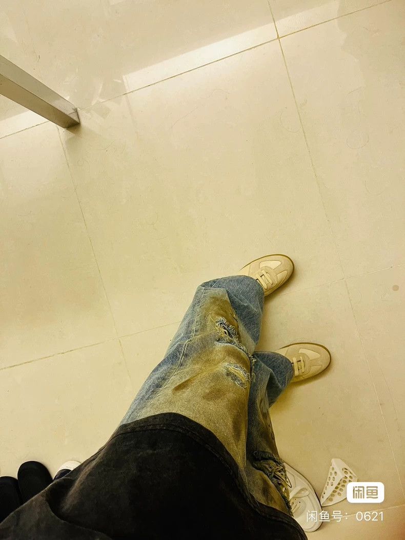 Acne Studios acne studios Mud stained dirty and ripped pants 2502-Nextar Size US 30 / EU 46 - 6 Thumbnail