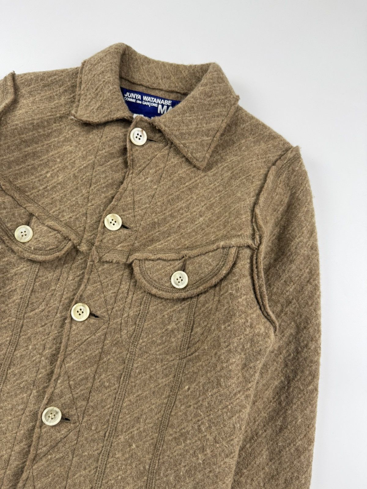 Junya Watanabe Junya Watanabe F/W’03 Alpaca Wool Jacket Size US S / EU 44-46 / 1 - 7 Thumbnail