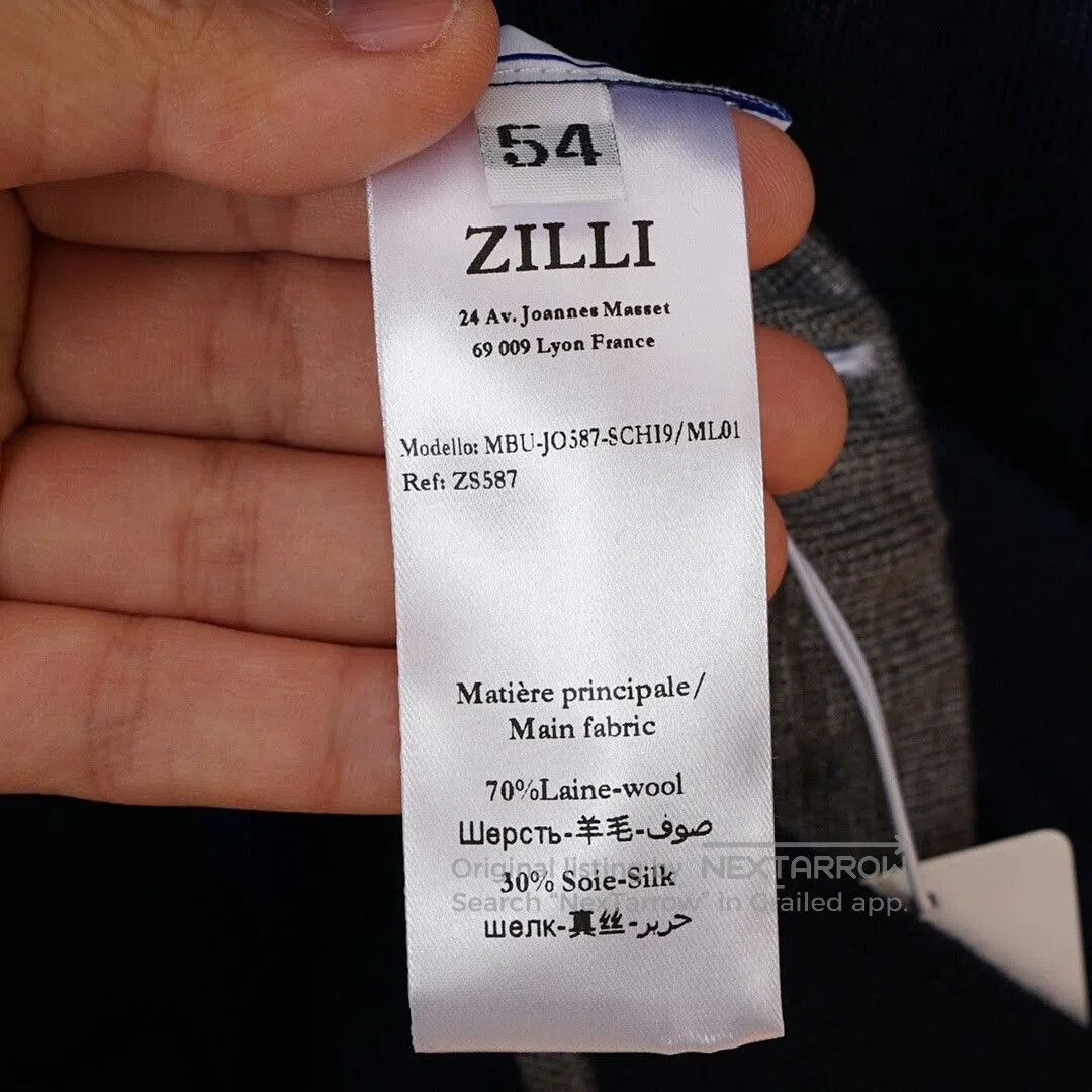 Zilli ZILLI Hooded Sports Tracksuit Set. Size US 44 / EU 60 - 8 Thumbnail