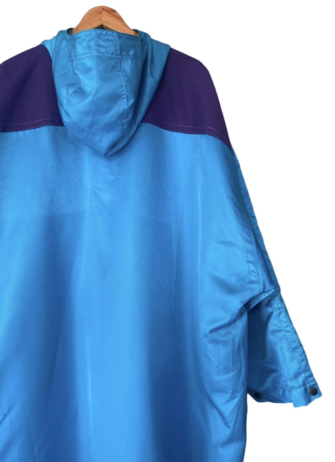 Mizuno × Vintage MIZUNO Oversize Hoodie Jacket Nylon Size US L / EU 52-54 / 3 - 13 Thumbnail