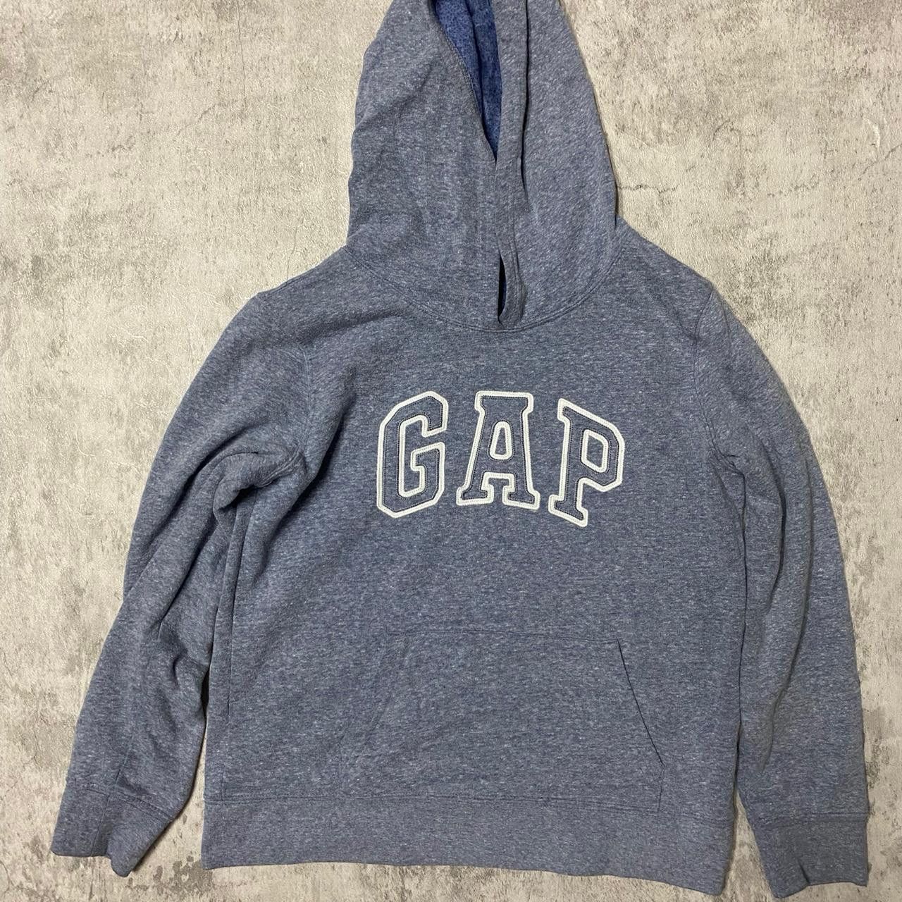 Gap Grey Gap hoodie with blue lining Size US M / EU 48-50 / 2 - 1 Thumbnail