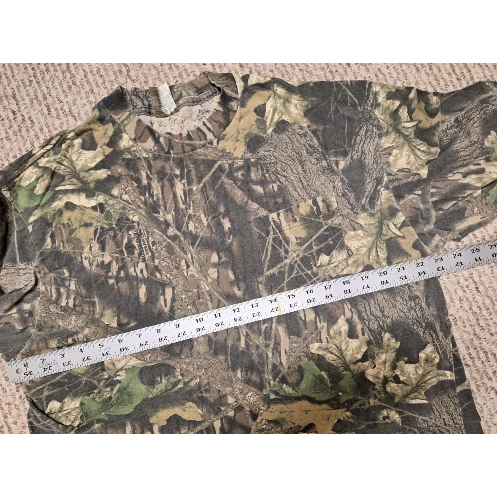 Jerzees VINTAGE Jerzees Shirt Mens L Camouflage Realtree Outdoors Hunting Long Sleeve Shirt Size US L / EU 52-54 / 3 - 3 Thumbnail