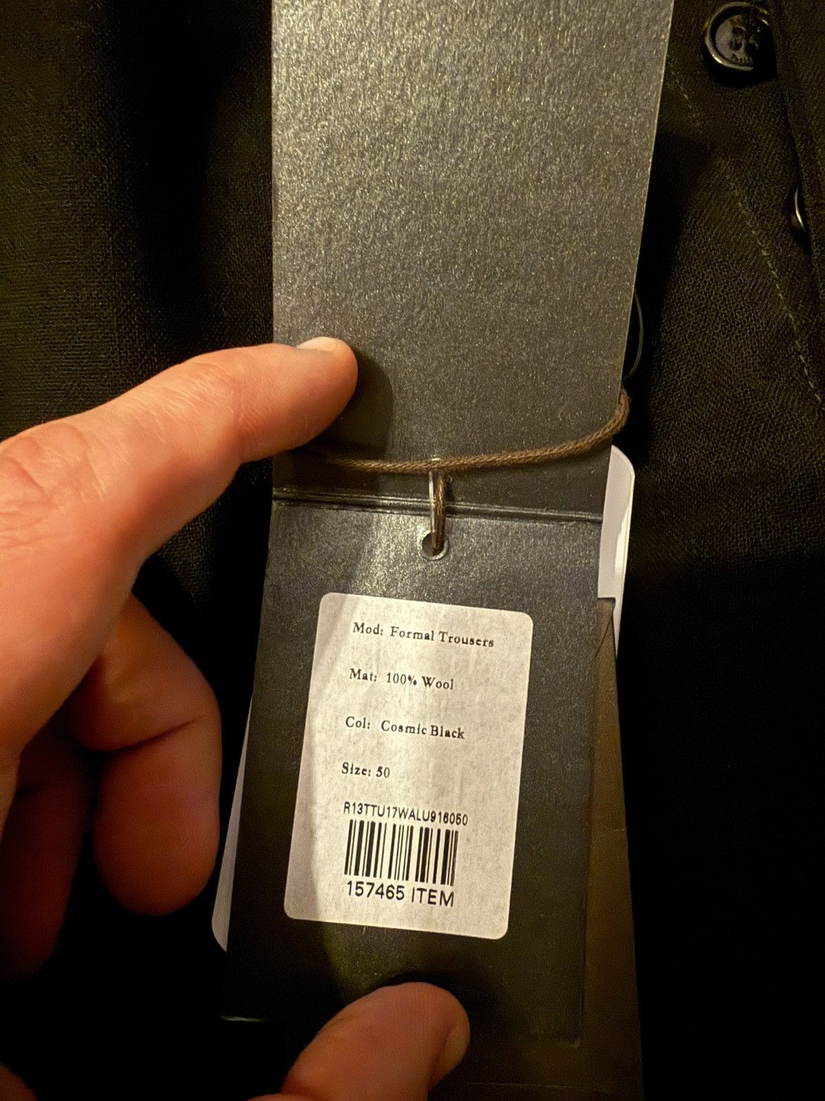 Berluti × Haider Ackermann Formal trousers Size US 34 / EU 50 - 2 Thumbnail