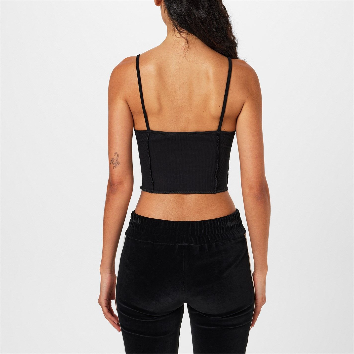 Palm Angels o1g2r1mq0325 Size: M / Logo Bra in Black Size ONE SIZE - 5 Thumbnail