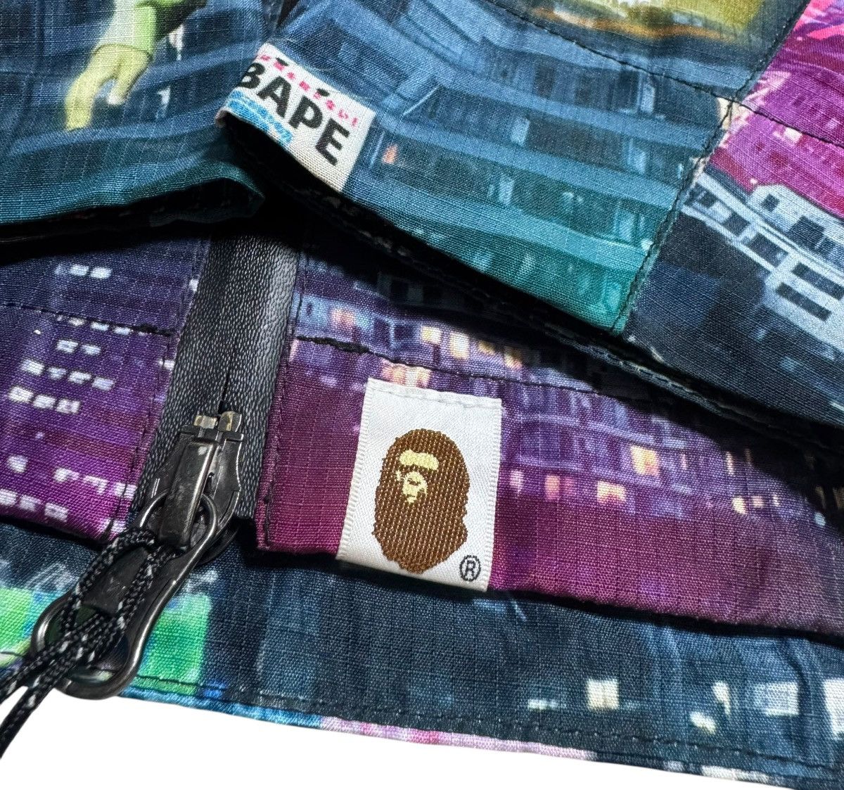 Bape BAPE Neon Tokyo Naylon Jacket Size US M / EU 48-50 / 2 - 9 Thumbnail