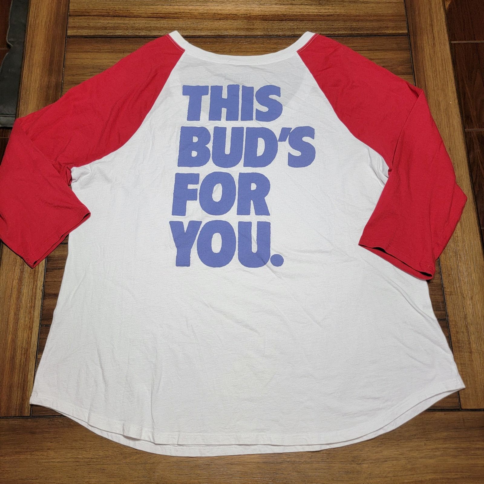 Other True Vintage Budweiser Tee "This Buds For You"- Size 2 (2XL) Size XXL / US 16-18 / IT 52-54 - 1 Thumbnail