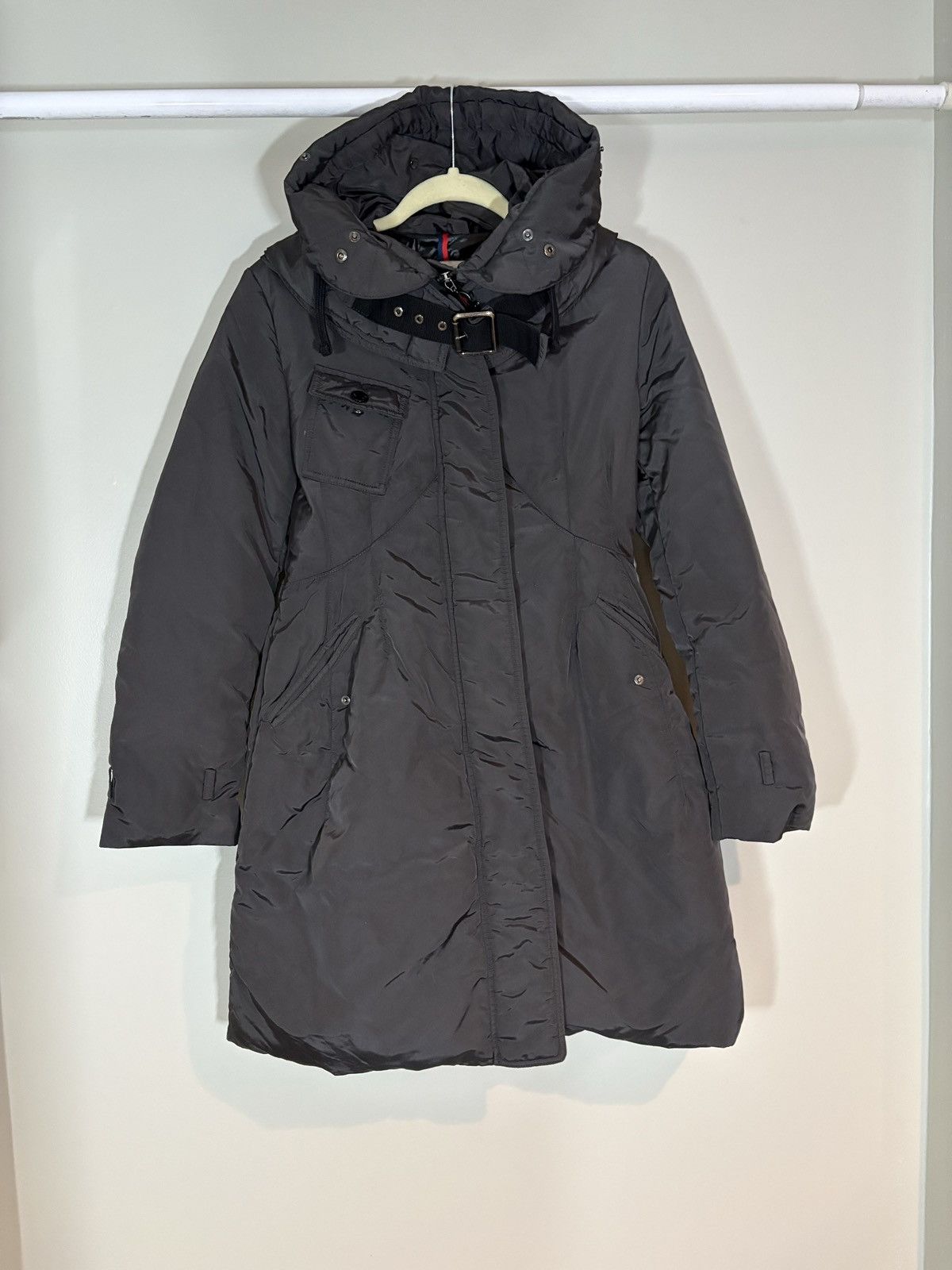 Moncler Vintage Moncler Phalangere Hooded Down Parka Coat Size XS / US 0-2 / IT 36-38 - 1 Thumbnail