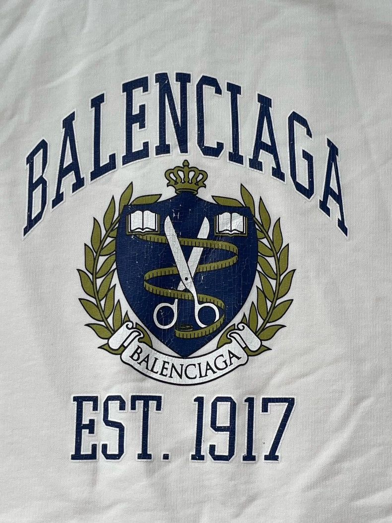 Balenciaga Balenciaga Letter Logo printed hooded long sleeve sweatshi Size US M / EU 48-50 / 2 - 3 Thumbnail