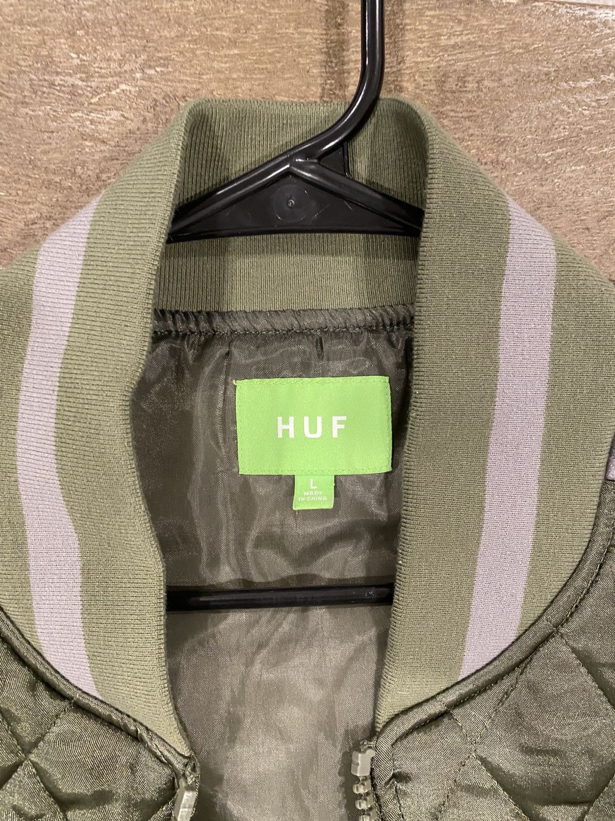 Huf huf varsity bomber (2020) Size US L / EU 52-54 / 3 - 2 Thumbnail