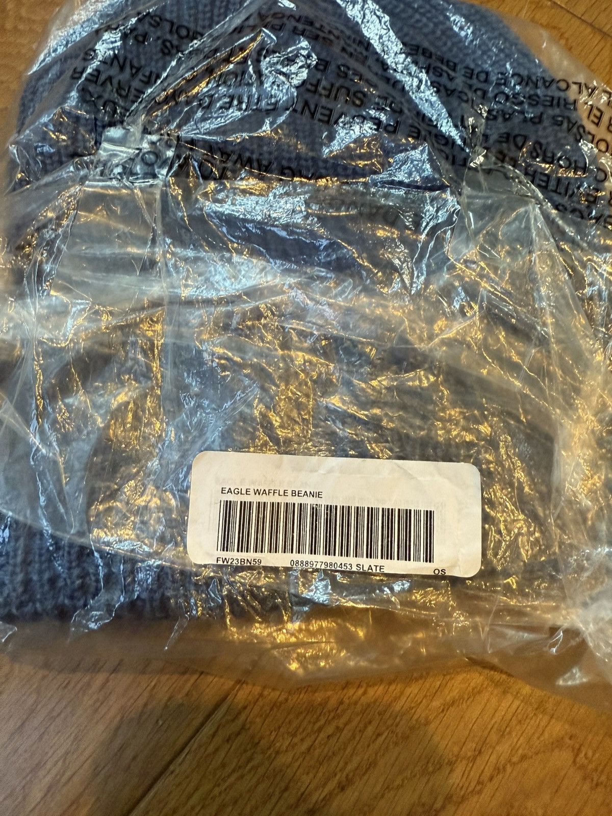 Supreme Supreme Eagle Waffle Beanie FW23 Size ONE SIZE - 3 Thumbnail