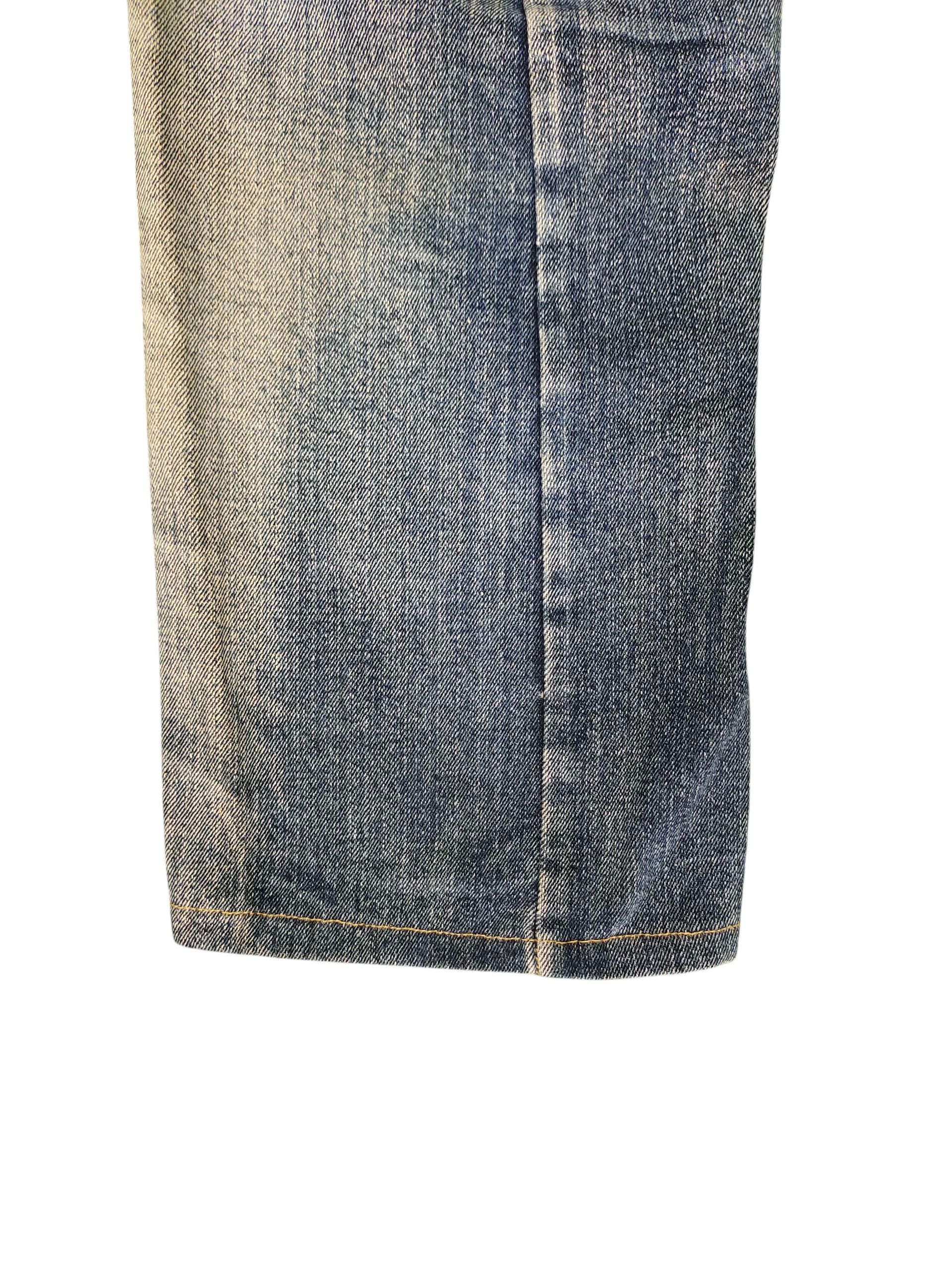 Number (N)ine × Undercover Breathmint Number Nine Double Waist Clawmark Denim Jeans Size US 31 - 6 Thumbnail