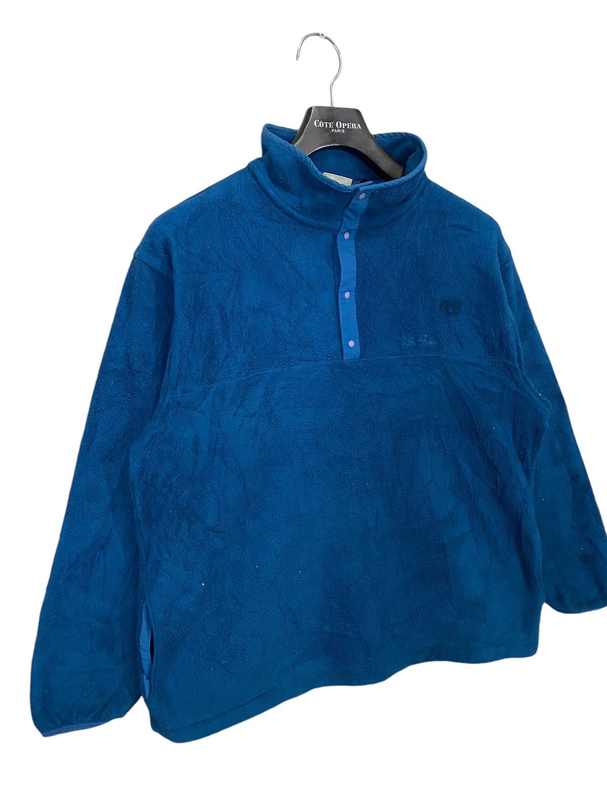 L.L. Bean × Vintage Vintage LLBEAN fleece sweater half button distressed Size US L / EU 52-54 / 3 - 2 Thumbnail