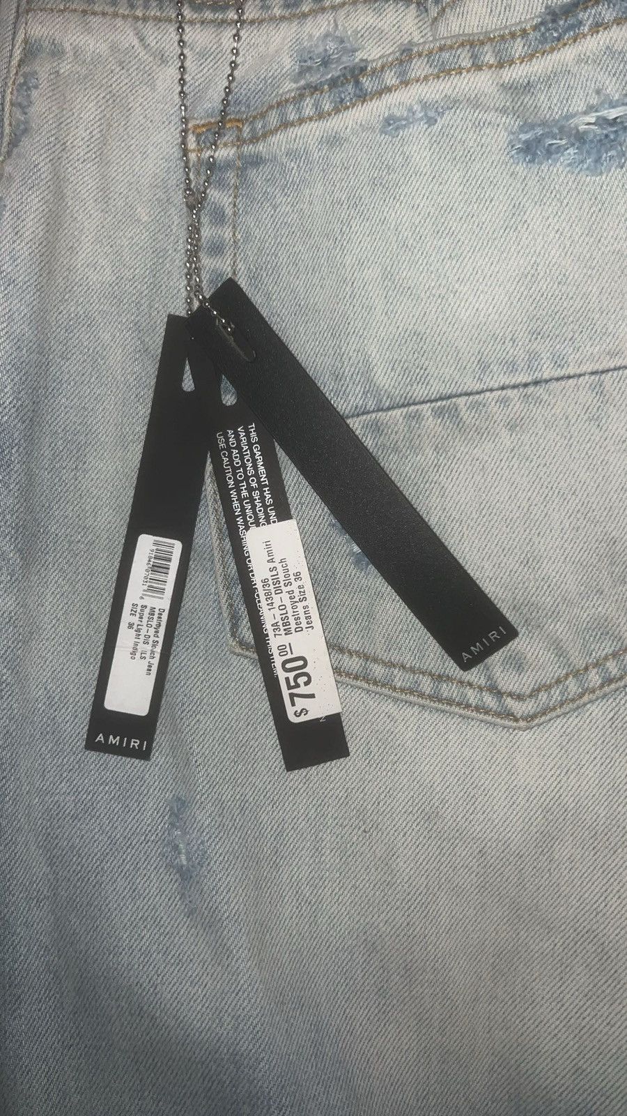 Amiri Amiri jeans Size US 36 / EU 52 - 4 Thumbnail