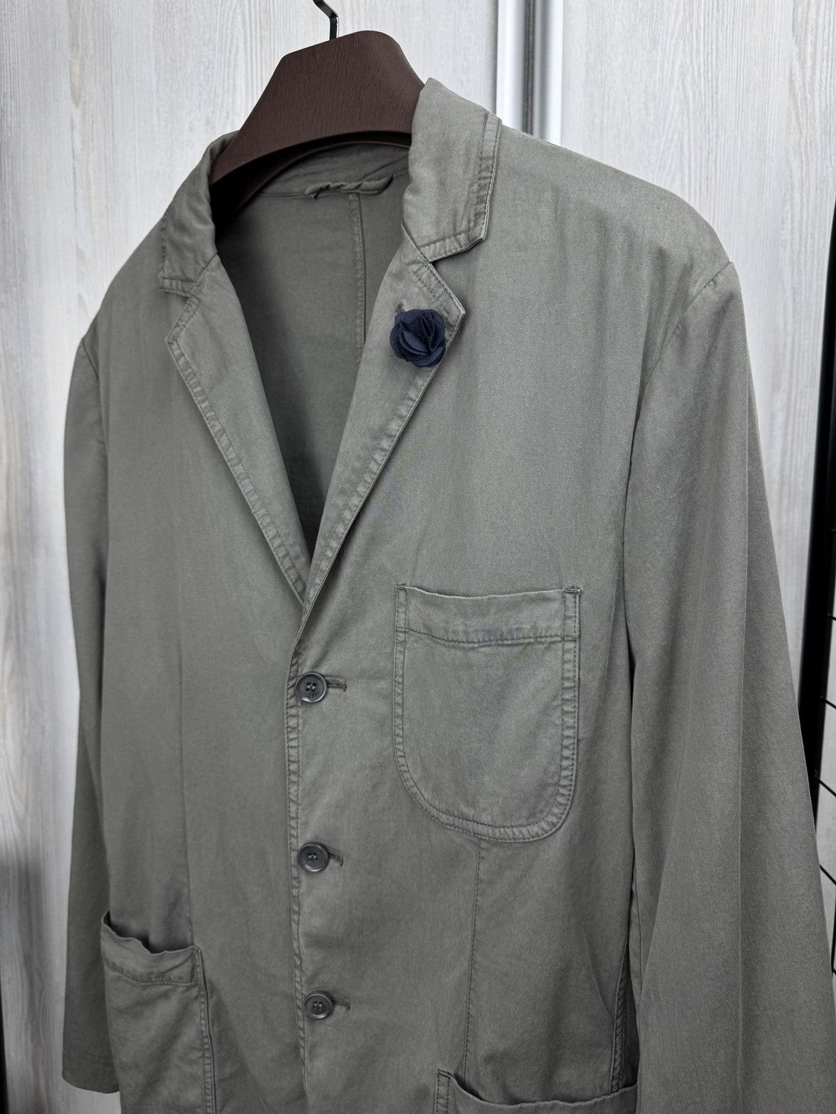 Aspesi Aspesi Samuraki COTTON AND LYOCELL TWILL BLAZER RRP 490$ Size 40R - 8 Thumbnail