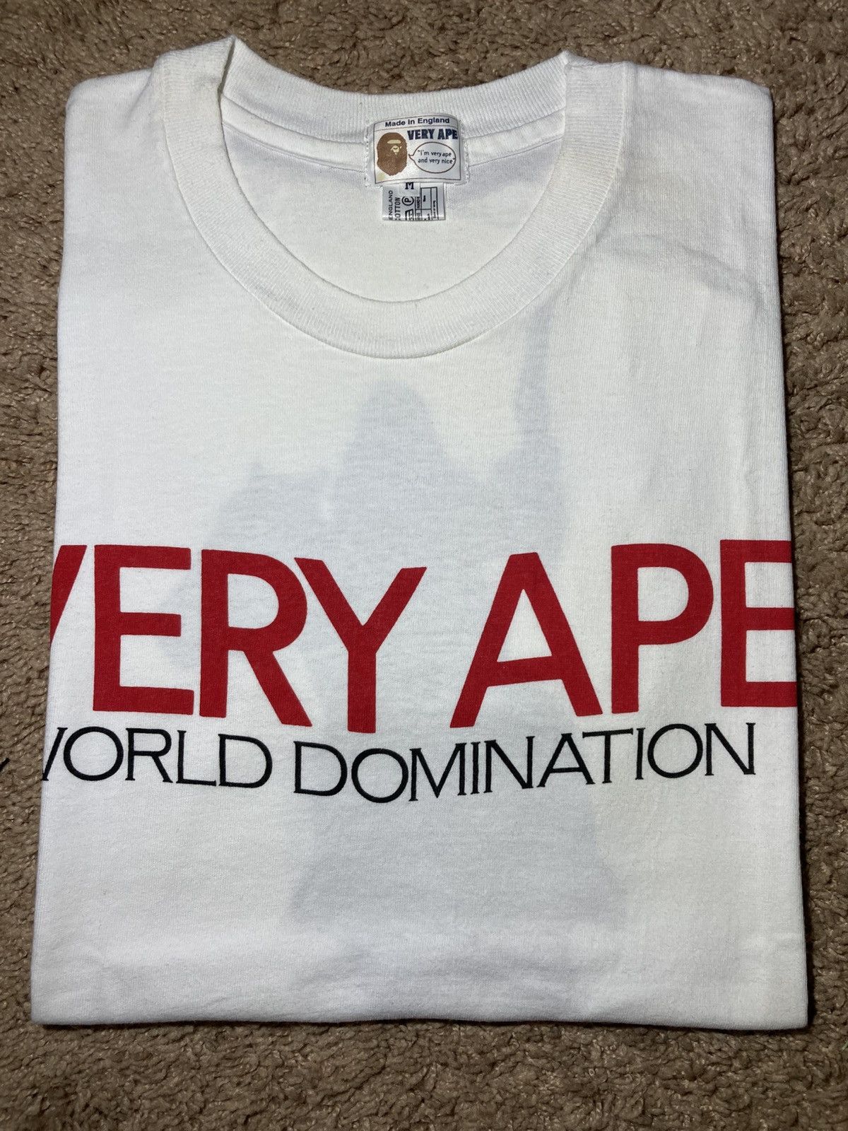 Bape 1996 Bape Very Ape World Domination Soldier 90s OG Vintage Size US M / EU 48-50 / 2 - 1 Thumbnail