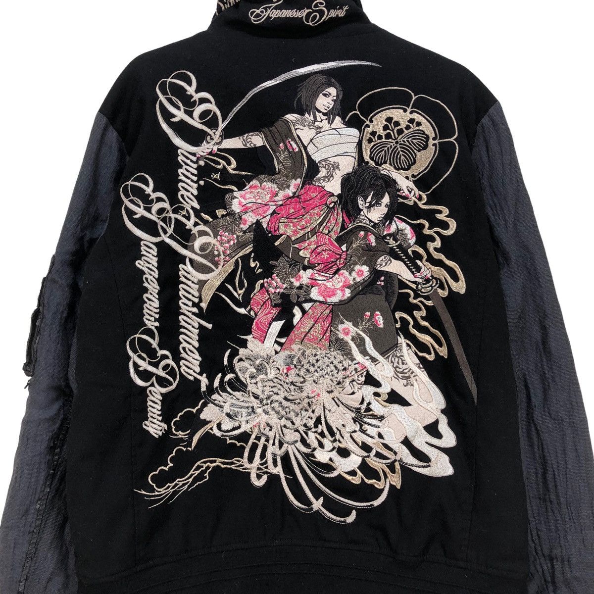 Blue Blue Japan 💥Vintage Japanese Brand Geisha Embroidered Jacket Size US M / EU 48-50 / 2 - 6 Thumbnail