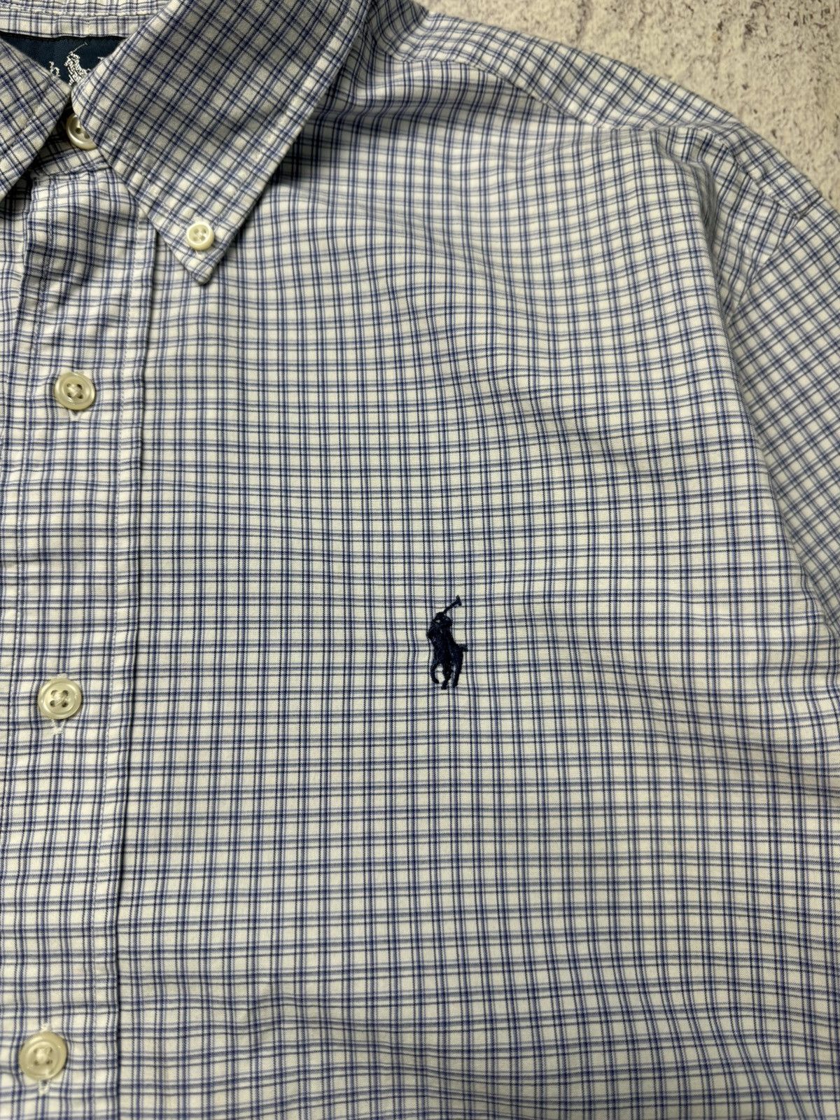 Polo Ralph Lauren Vintage RALPH LAUREN Striped long Sleeved Shirt Rare Size US M / EU 48-50 / 2 - 11 Thumbnail