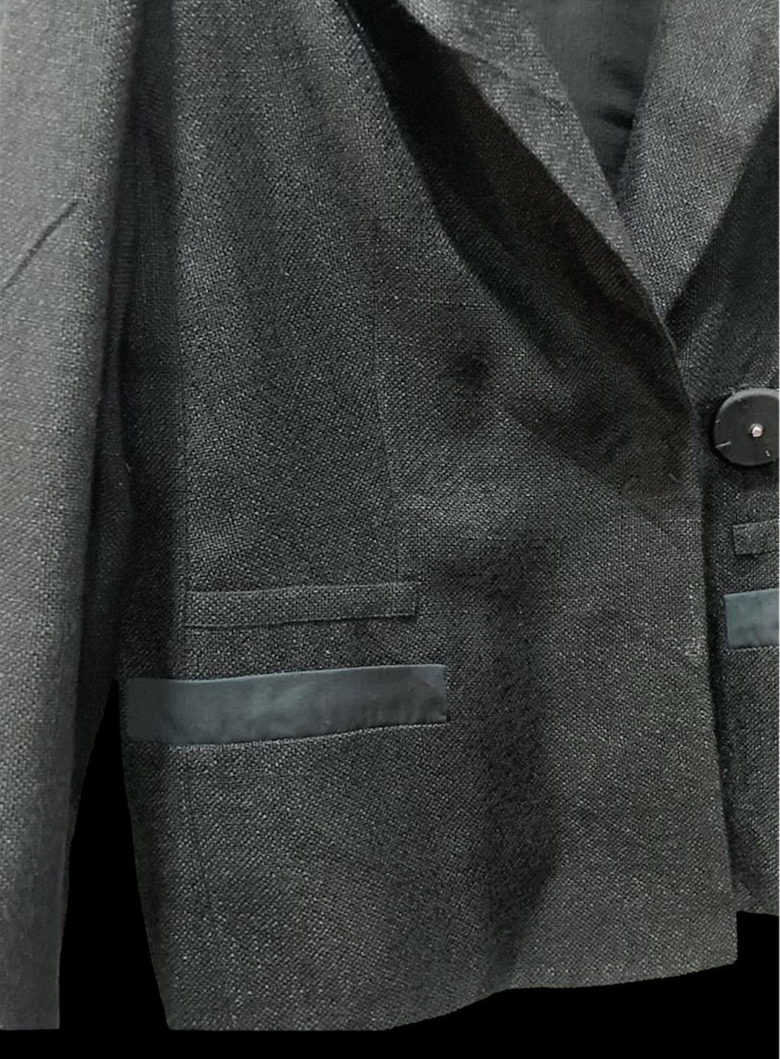 Prada PRADA Made in Italy Cropped Buttoned tweed jacket Size S / US 4 / IT 40 - 5 Thumbnail