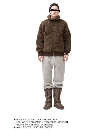 Wtaps WTAPS 14AW Polyester Boa Polar Jacket Size US L / EU 52-54 / 3 - 5 Thumbnail