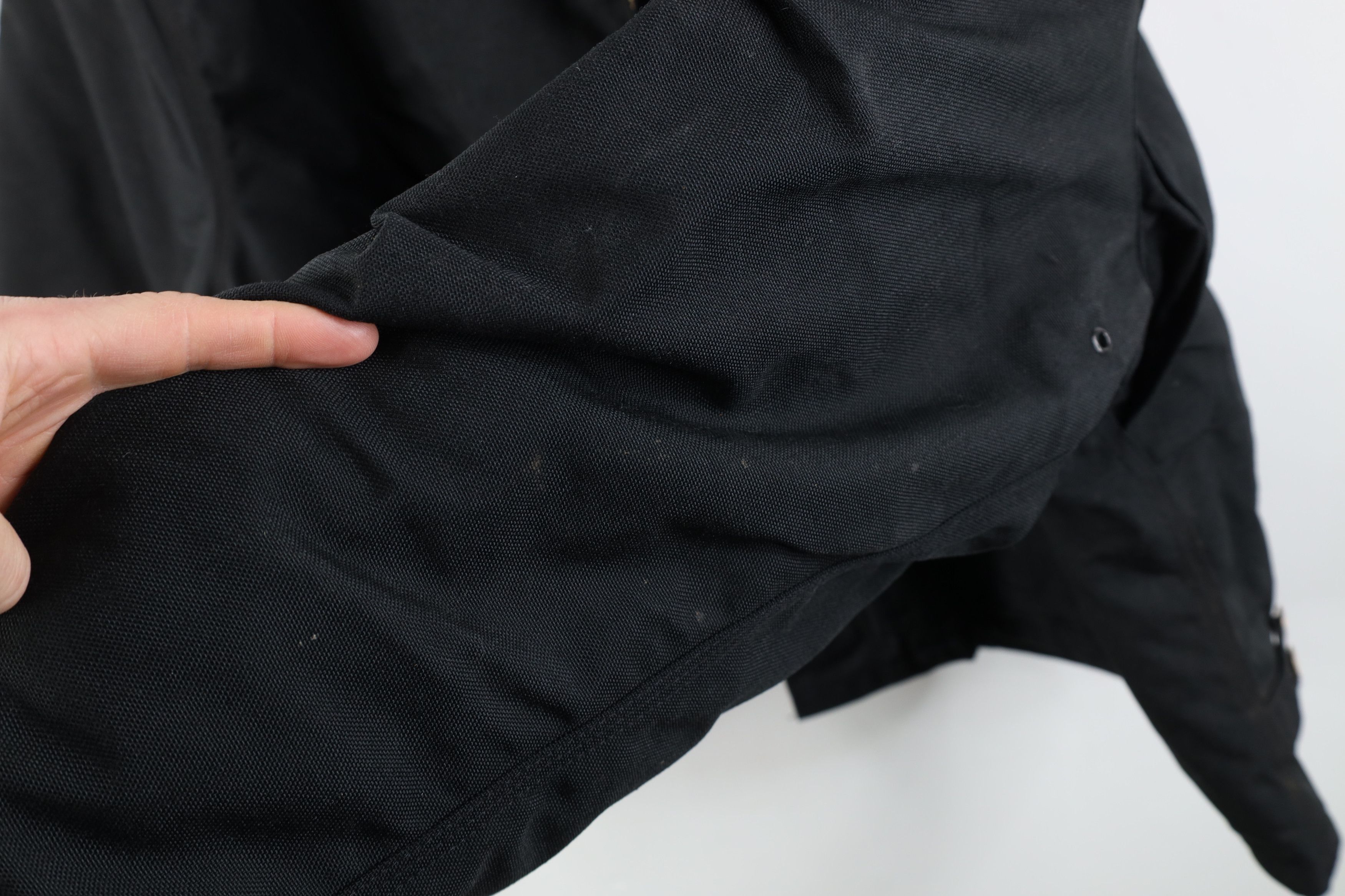 Carhartt Deadstock Vintage 90s Carhartt Bomber Jacket Black USA Size US XXL / EU 58 / 5 - 8 Thumbnail