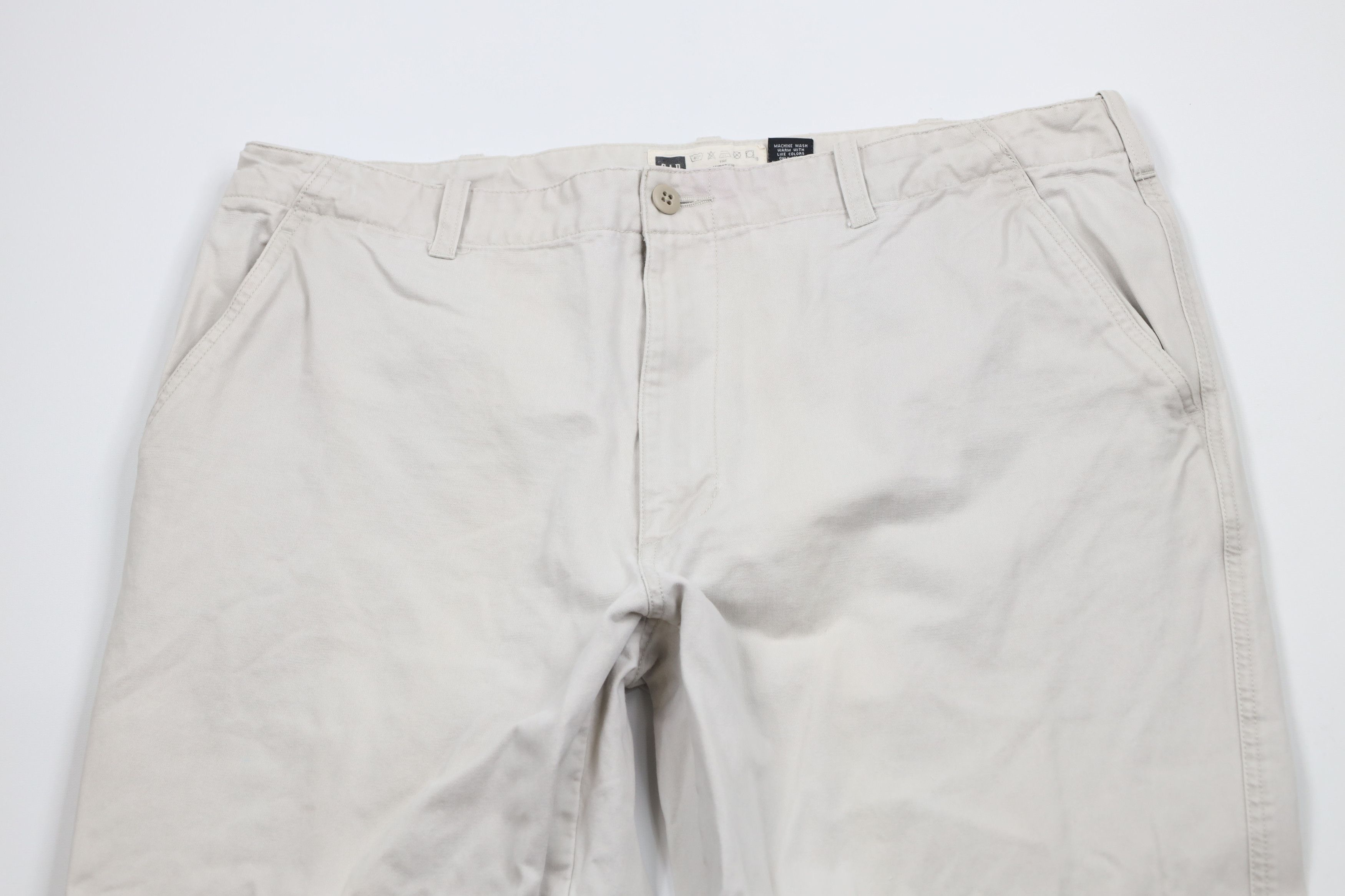 Gap × Vintage Vintage 90s Y2K Gap Baggy Hipster Wide Leg Pants Gray Size US 38 / EU 54 - 2 Thumbnail