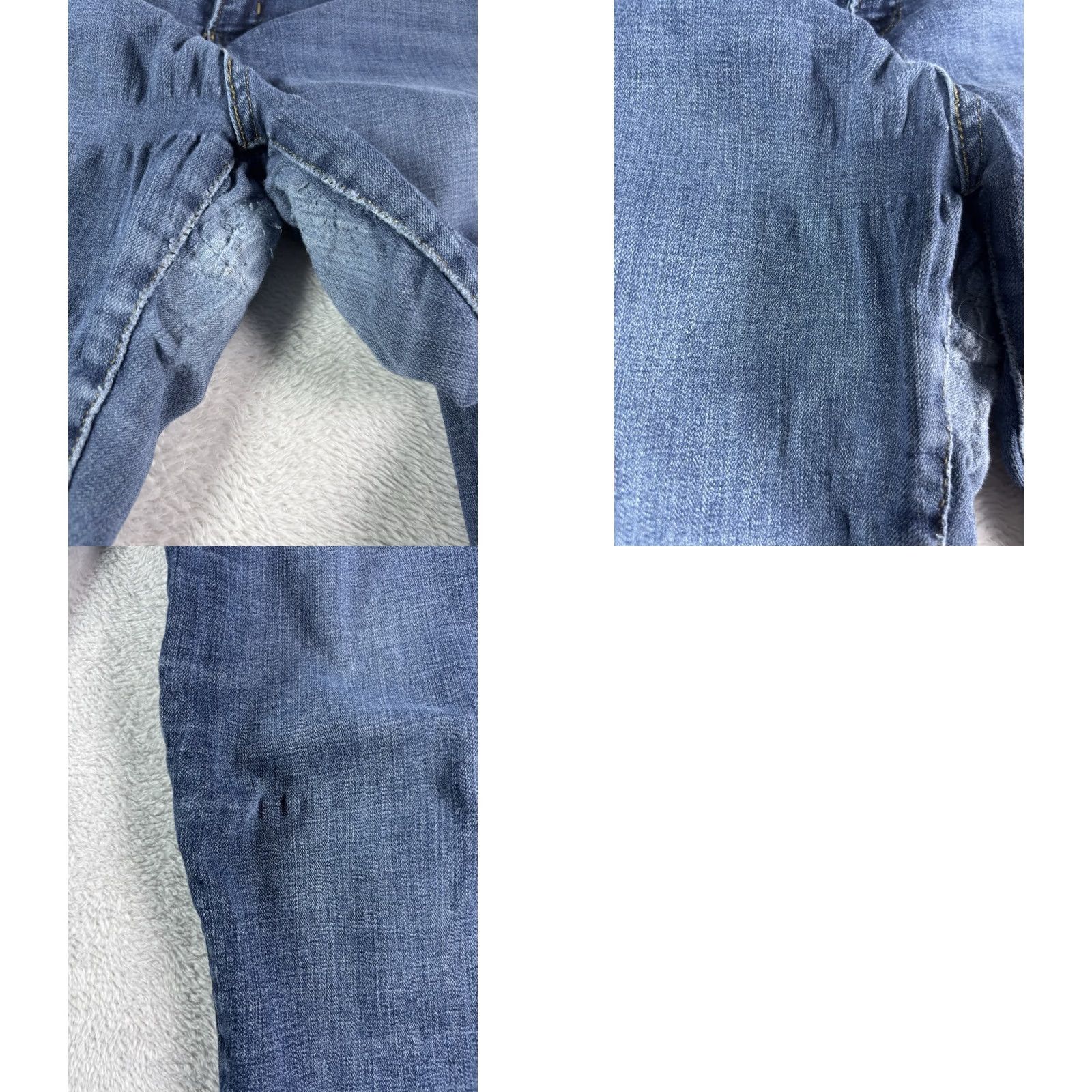 Levi's Levi's 311 Shaping Skinny Jeans Women Dark Wash Distressed 34x32 Denim 5-Pocket Logo Zipper Button Size 24" / US 00 / IT 34 - 11 Thumbnail
