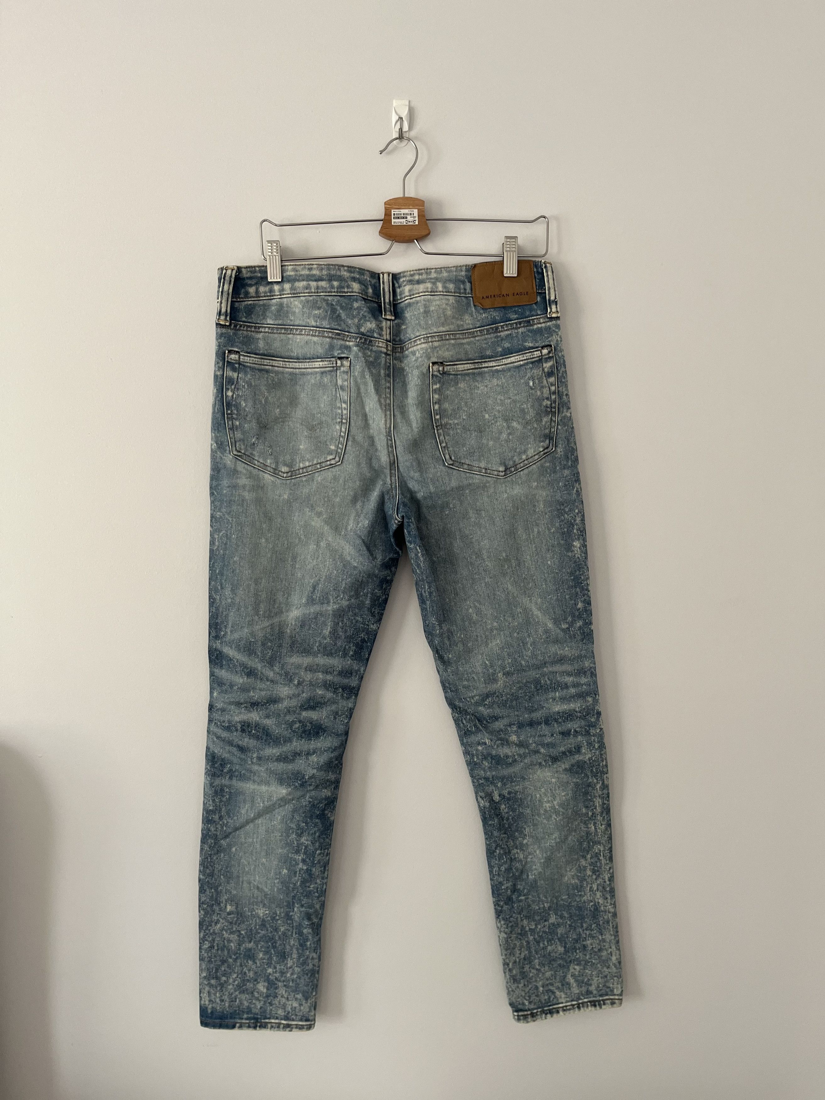 American Eagle Outfitters Ripped Denim Jeans Size US 32 / EU 48 - 3 Thumbnail