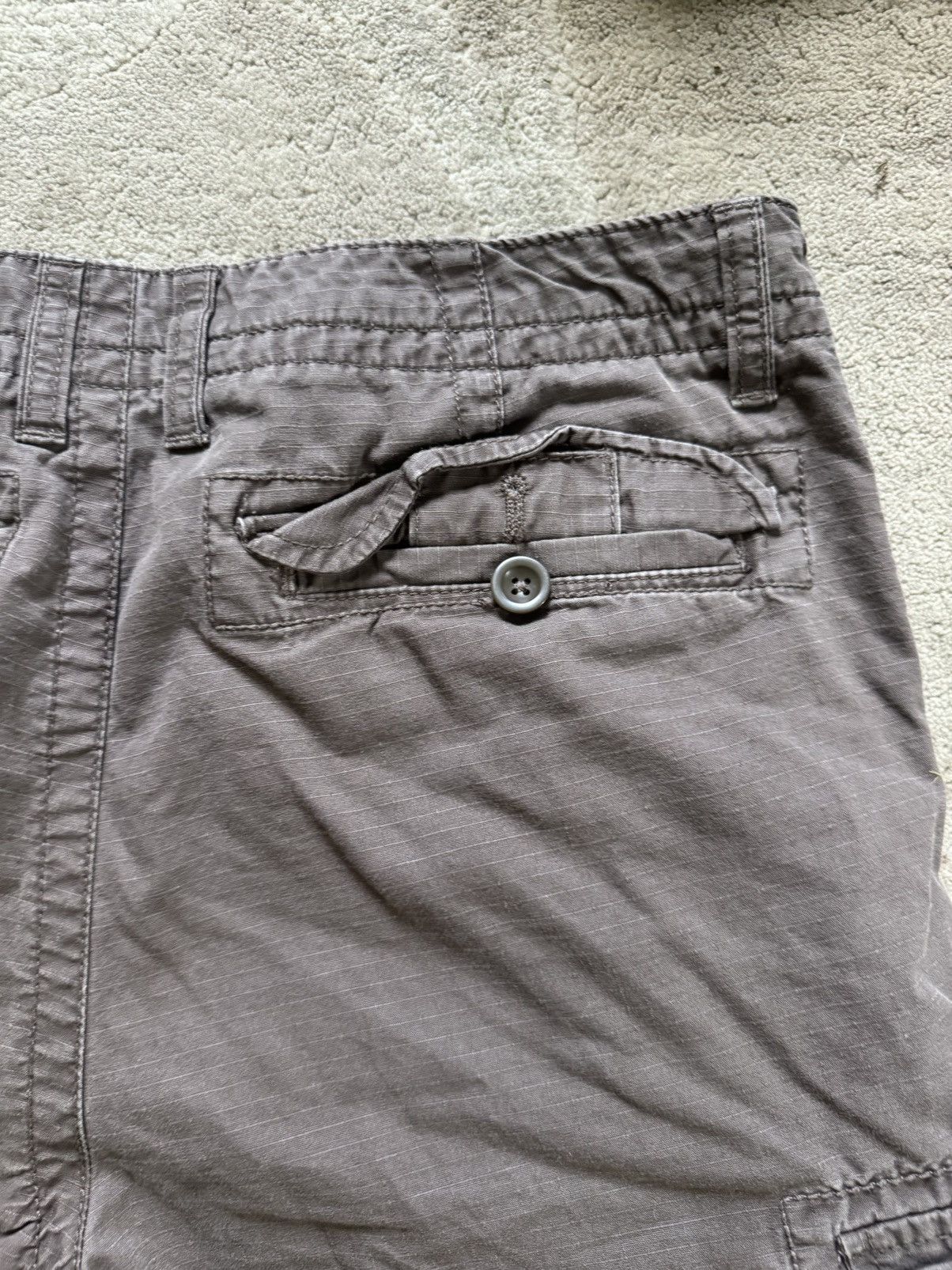 Sonoma Sonoma Vintage Brown Cargo Shorts Size US 34 / EU 50 - 4 Thumbnail