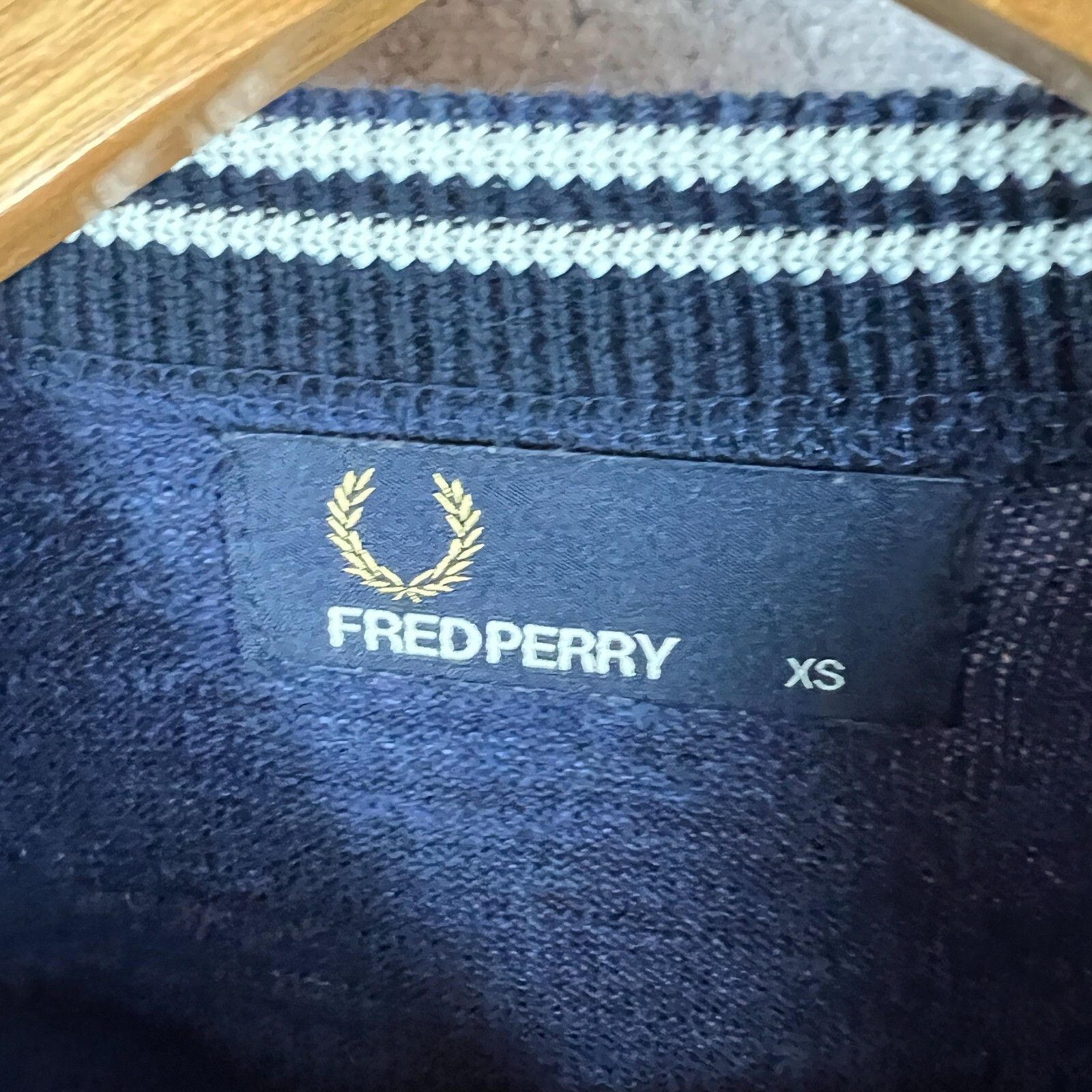 Fred Perry Fred Perry Sweater Men's Size XS Blue Long Sleeve ` Size US XS / EU 42 / 0 - 4 Thumbnail