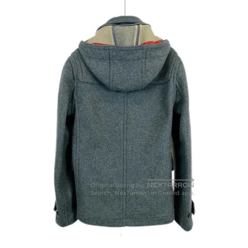 Burberry Burberry Grey Cotton Long Winter Coat for Women. Size XS / US 0-2 / IT 36-38 - 2 Thumbnail