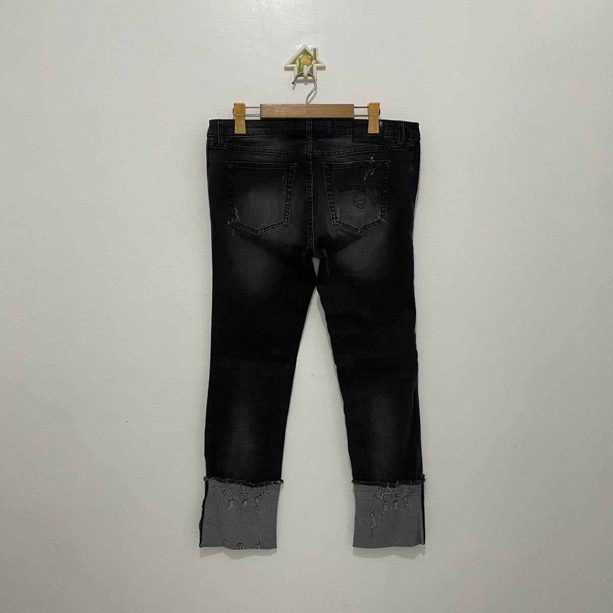 R13 R13 Kate Skinny with Cuff Denim Jeans Size 30" / US 8 / IT 44 - 1 Thumbnail