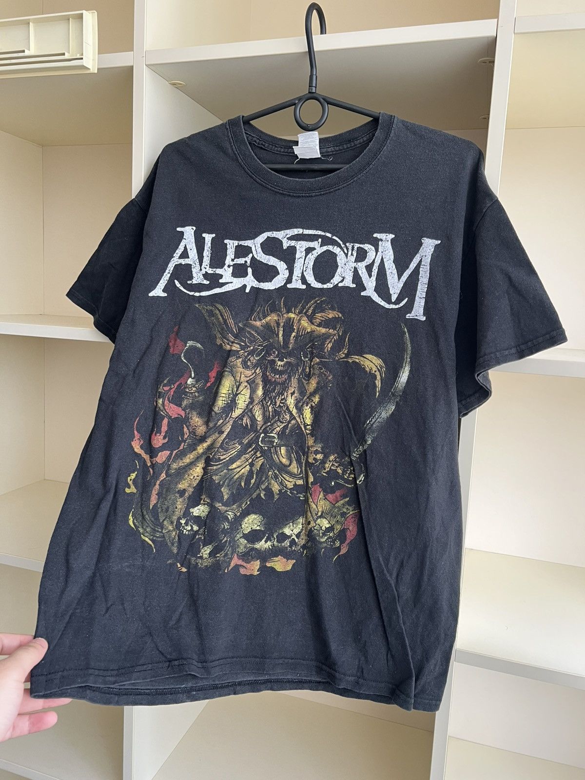 Band Tees Vintage Alestorm Band T-Shirt Rock Size US L / EU 52-54 / 3 - 4 Thumbnail